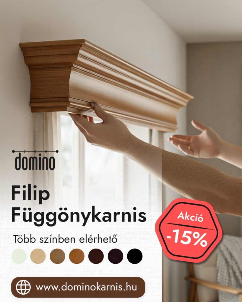 Filip fa előlapos karnis