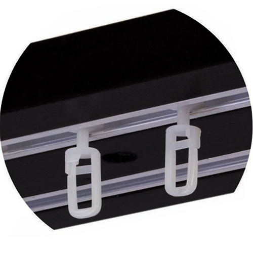 Napoleon fa előlapos függönykarnis negru Napoleon fa előlapos függönykarnis Fekete