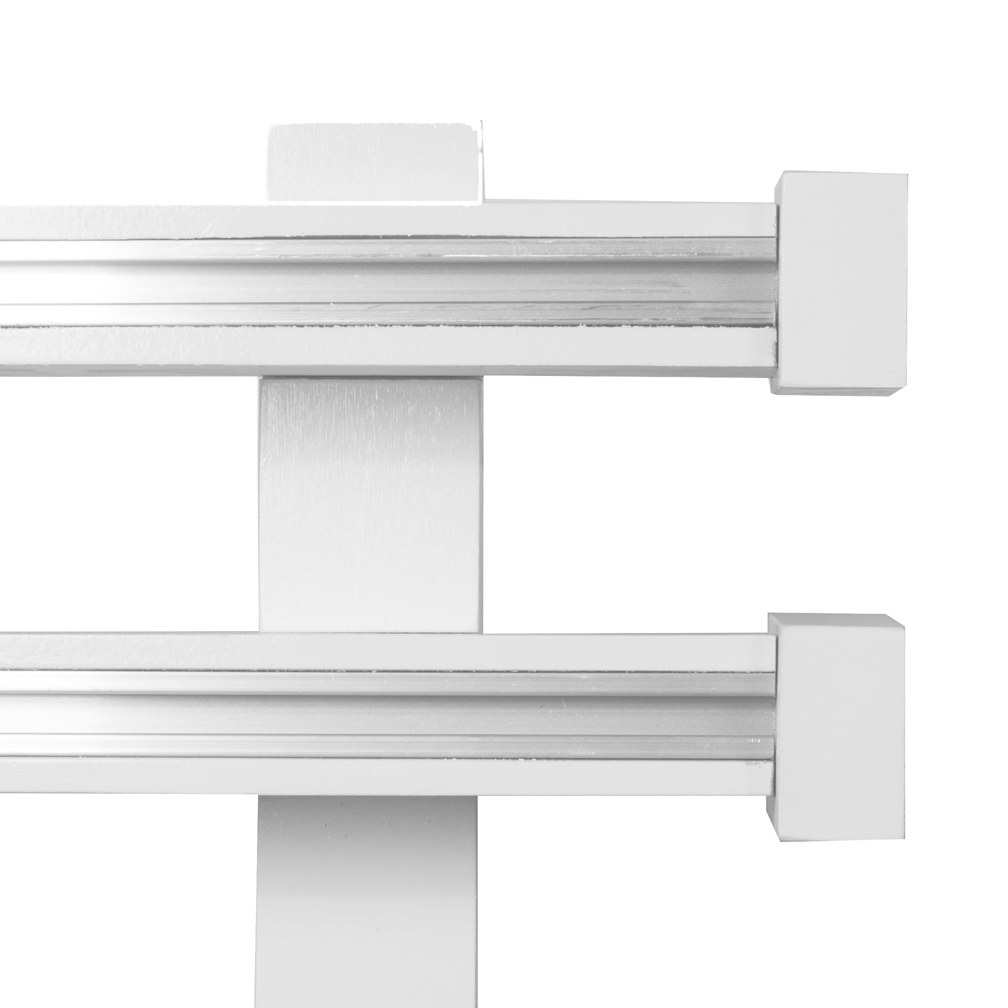 Dália két alumíniumsínes profilkarnis alb Dália két alumíniumsínes profilkarnis Fehér