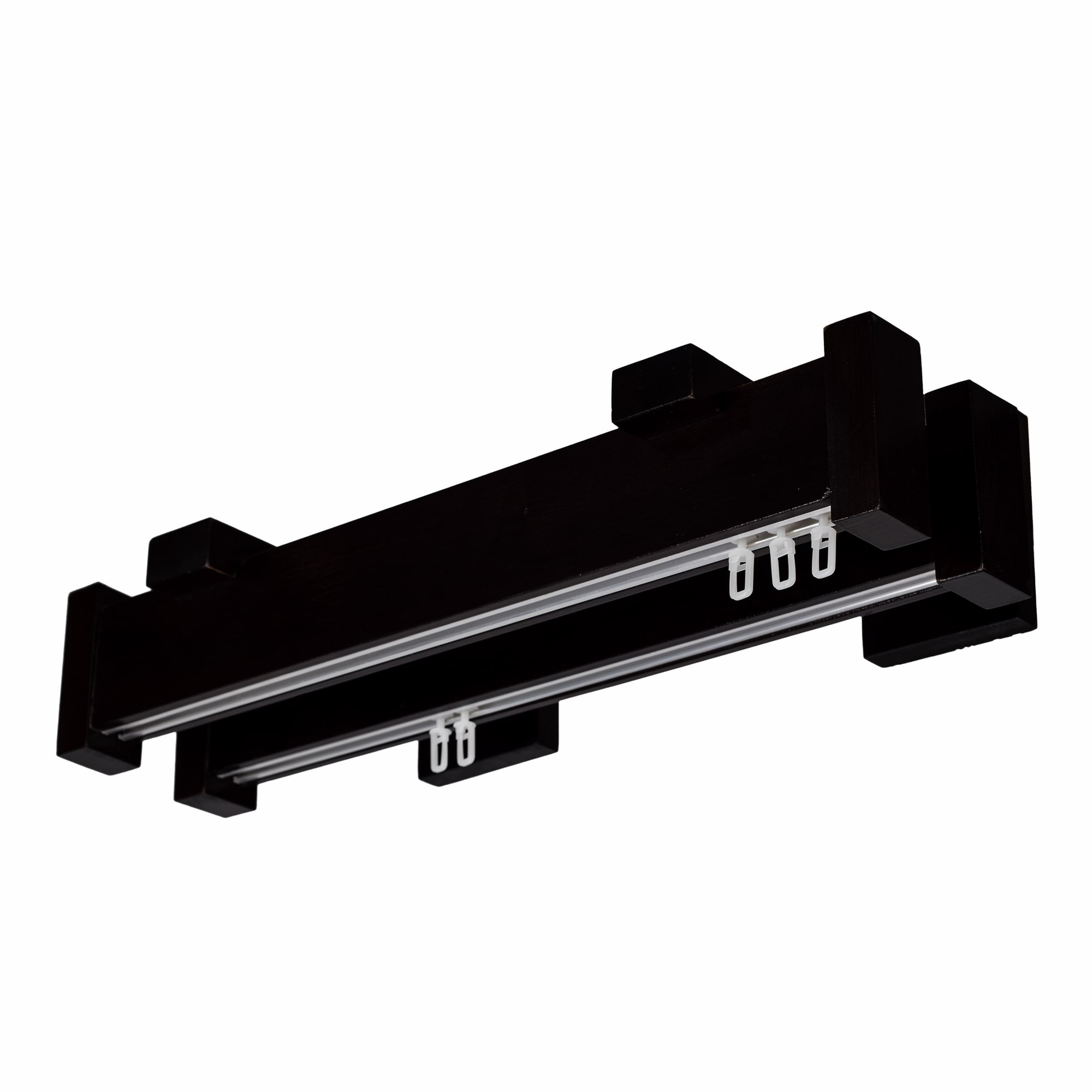 Dália két alumíniumsínes profilkarnis negru Dália két alumíniumsínes profilkarnis Fekete