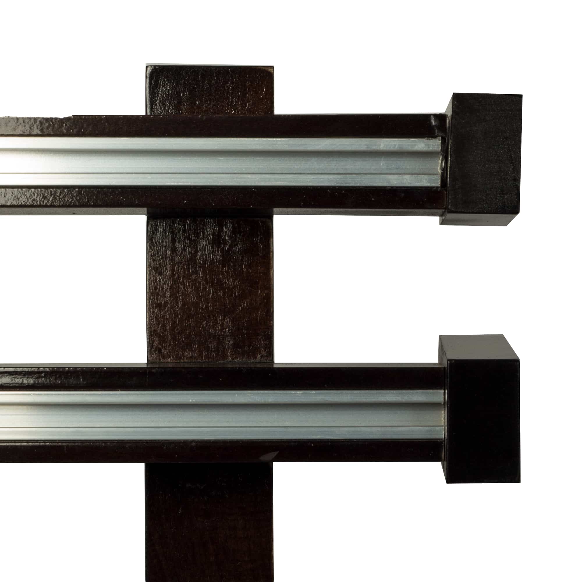 Dália két alumíniumsínes profilkarnis wenge Dália két alumíniumsínes profilkarnis Wenge