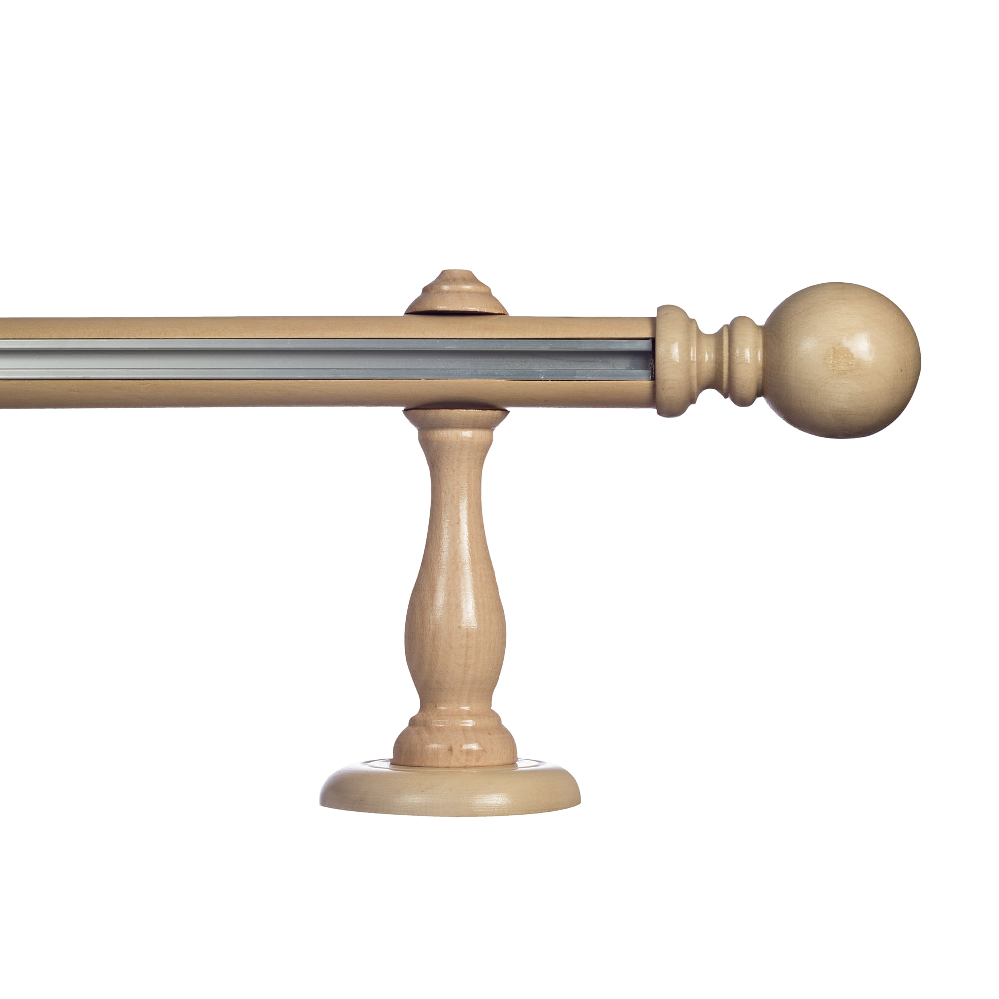 Globo egy alumíniumsínes fa rúdkarnis natur Globo egy alumíniumsínes fa rúdkarnis Natúr