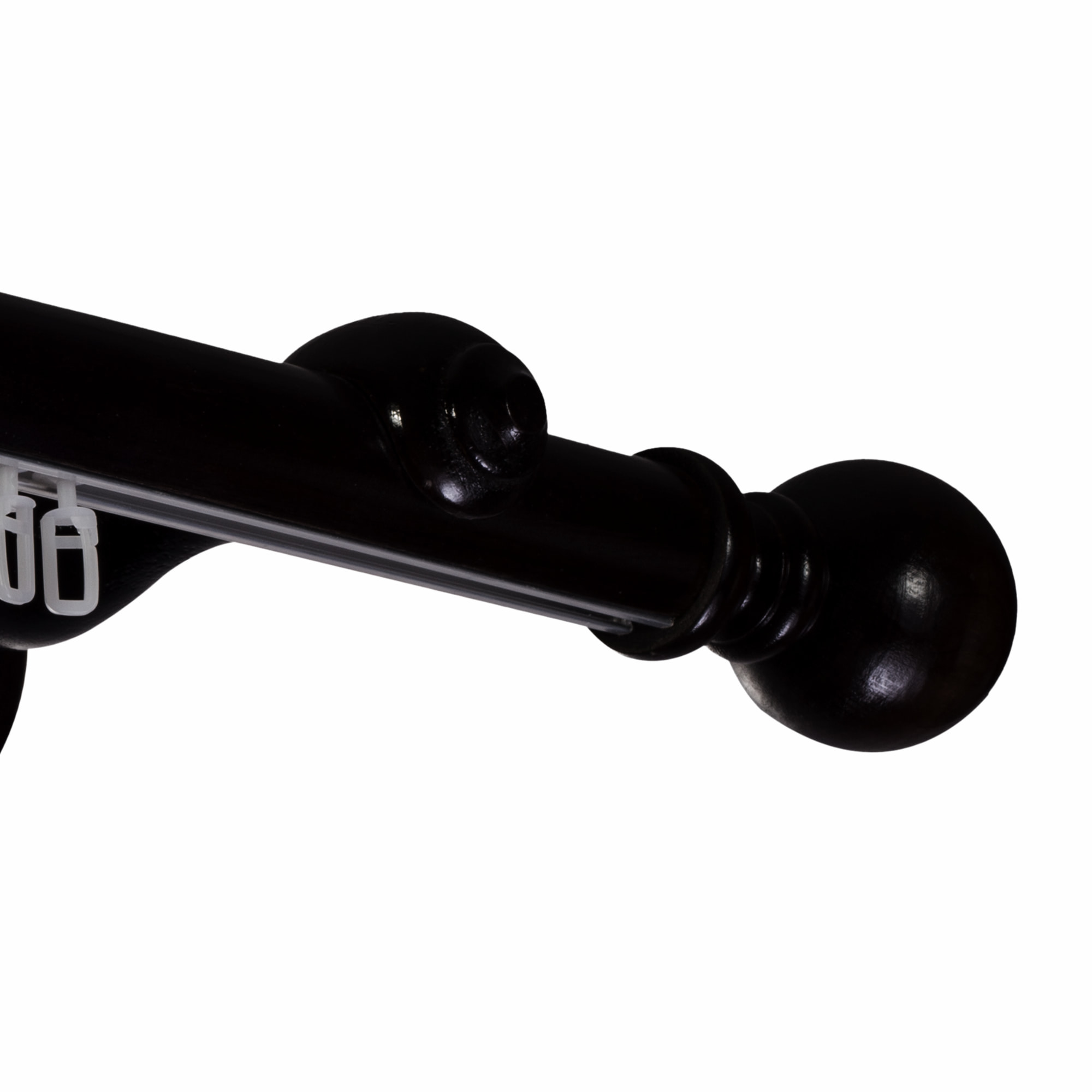 Globo egy alumíniumsínes fa rúdkarnis negru Globo egy alumíniumsínes fa rúdkarnis Fekete