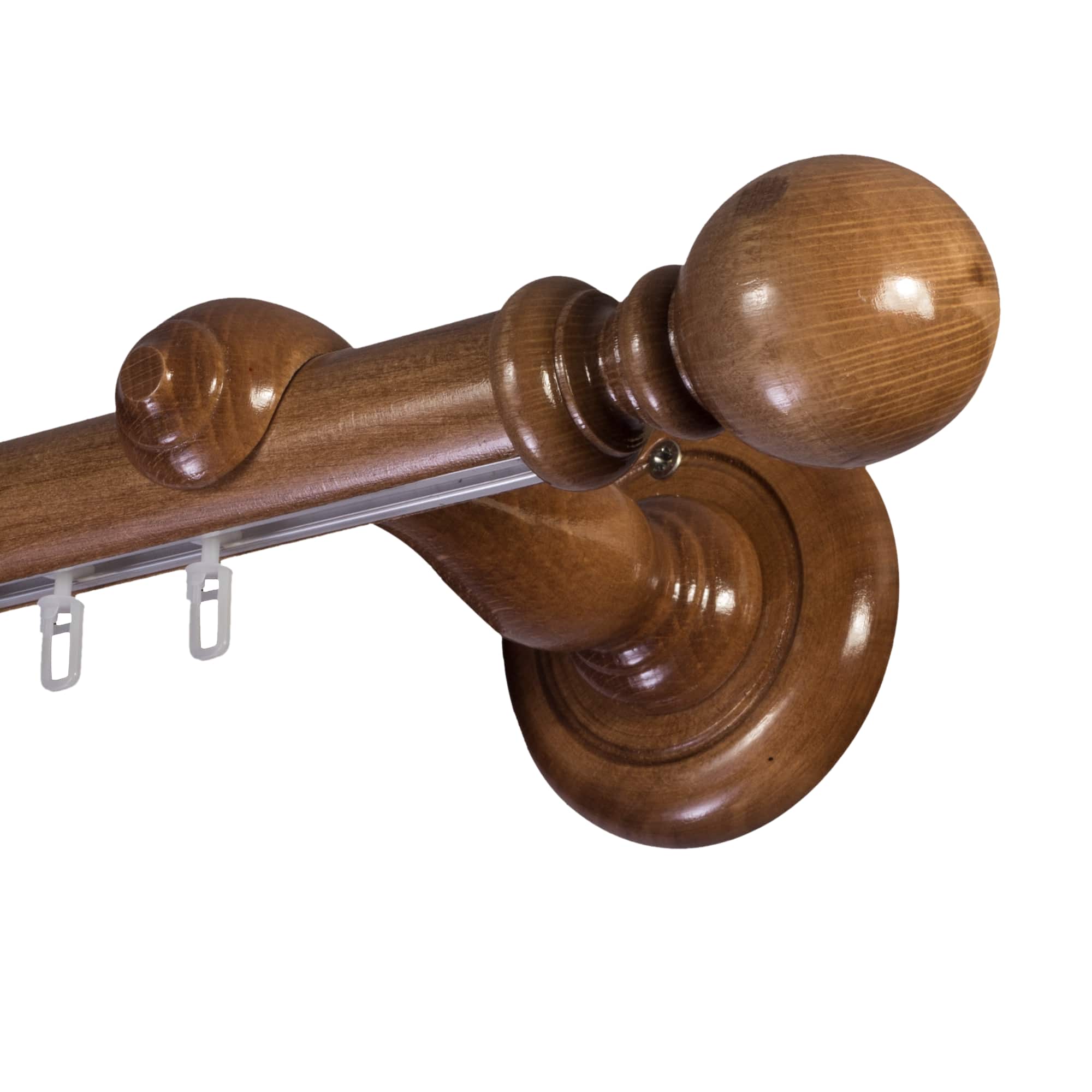 Globo egy alumíniumsínes fa rúdkarnis stejar Globo egy alumíniumsínes fa rúdkarnis Tölgy