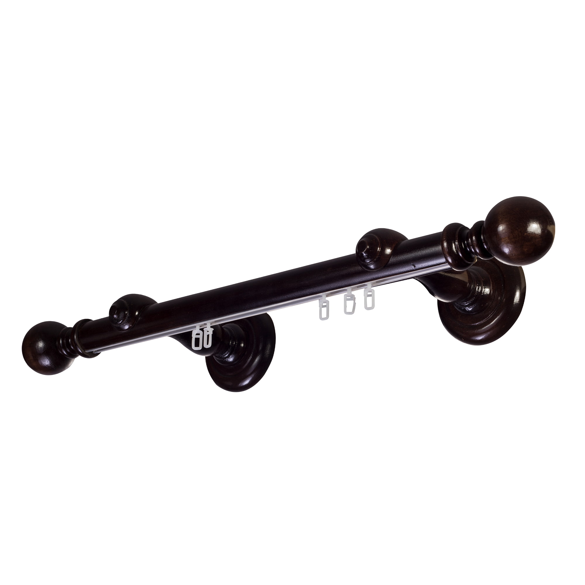 Globo egy alumíniumsínes fa rúdkarnis wenge Globo egy alumíniumsínes fa rúdkarnis Wenge