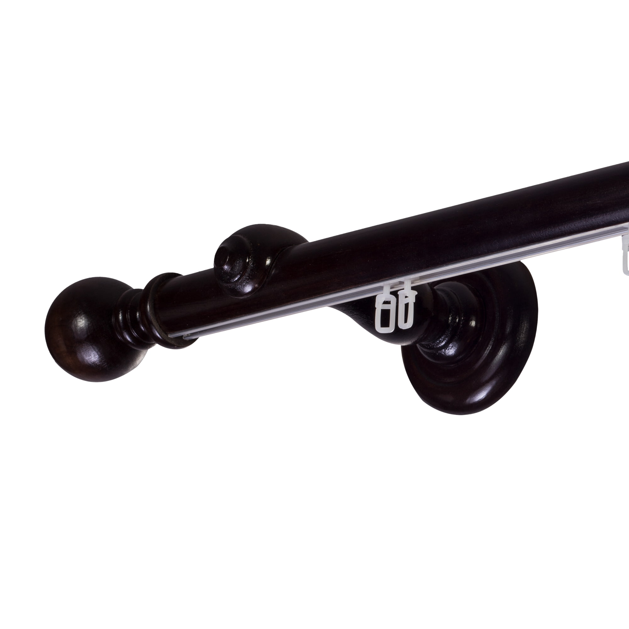 Globo egy alumíniumsínes fa rúdkarnis wenge Globo egy alumíniumsínes fa rúdkarnis Wenge