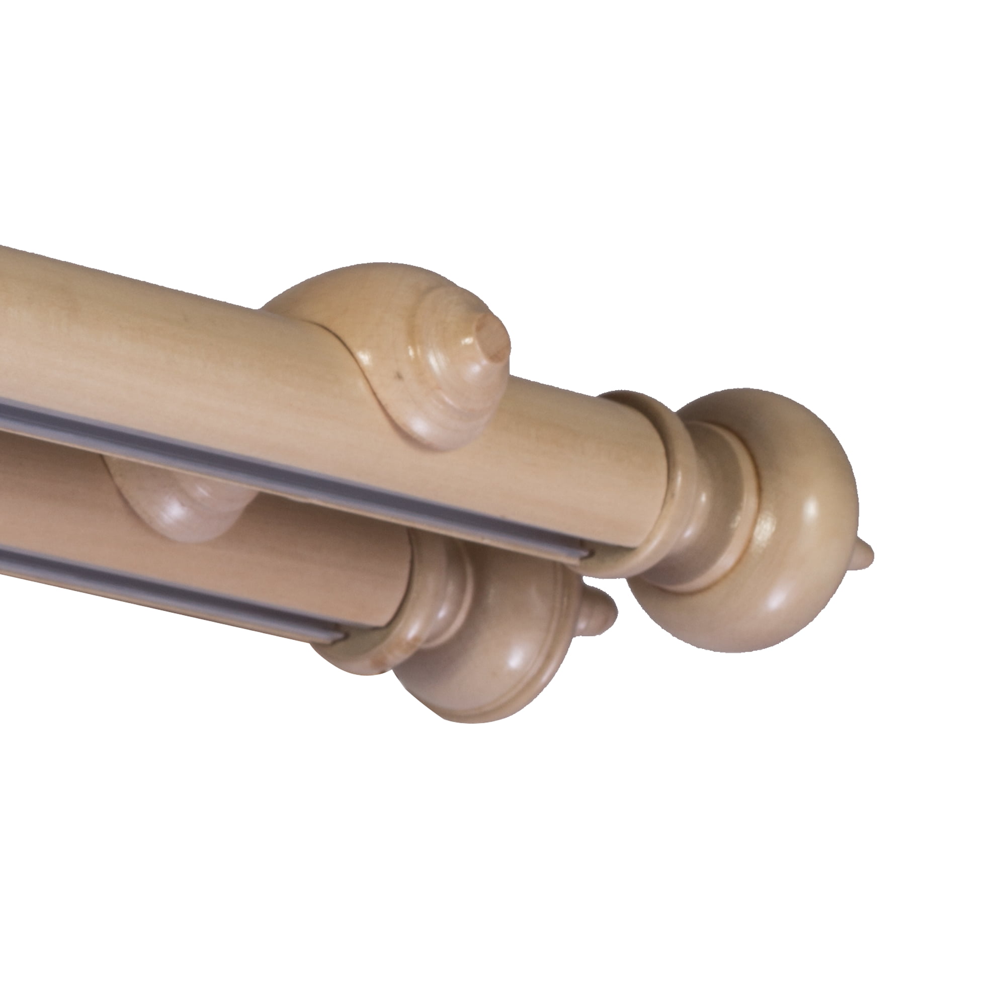 Globo két alumíniumsínes fa rúdkarnis natur Globo két alumíniumsínes fa rúdkarnis Natúr