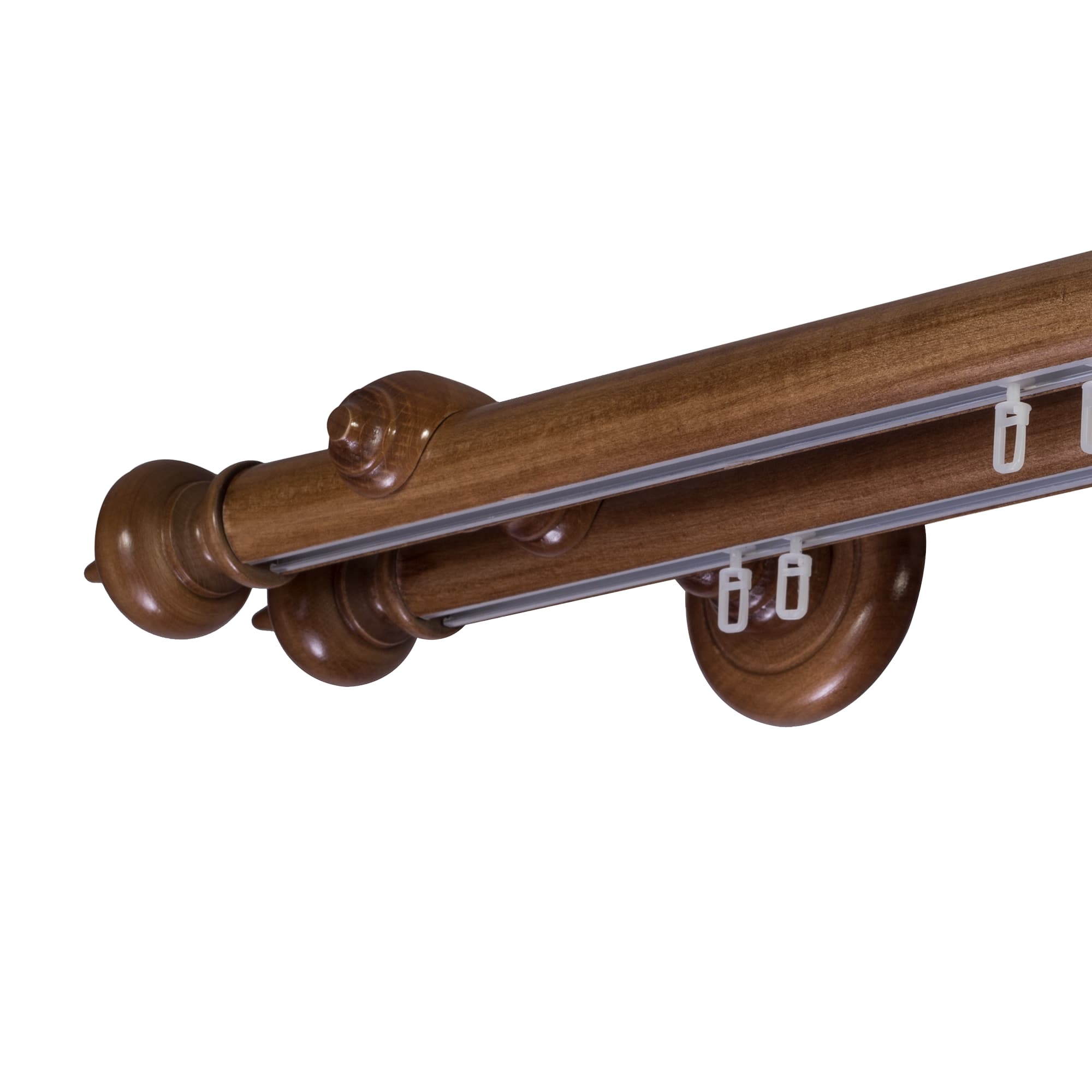 Globo két alumíniumsínes fa rúdkarnis stejar Globo két alumíniumsínes fa rúdkarnis Tölgy