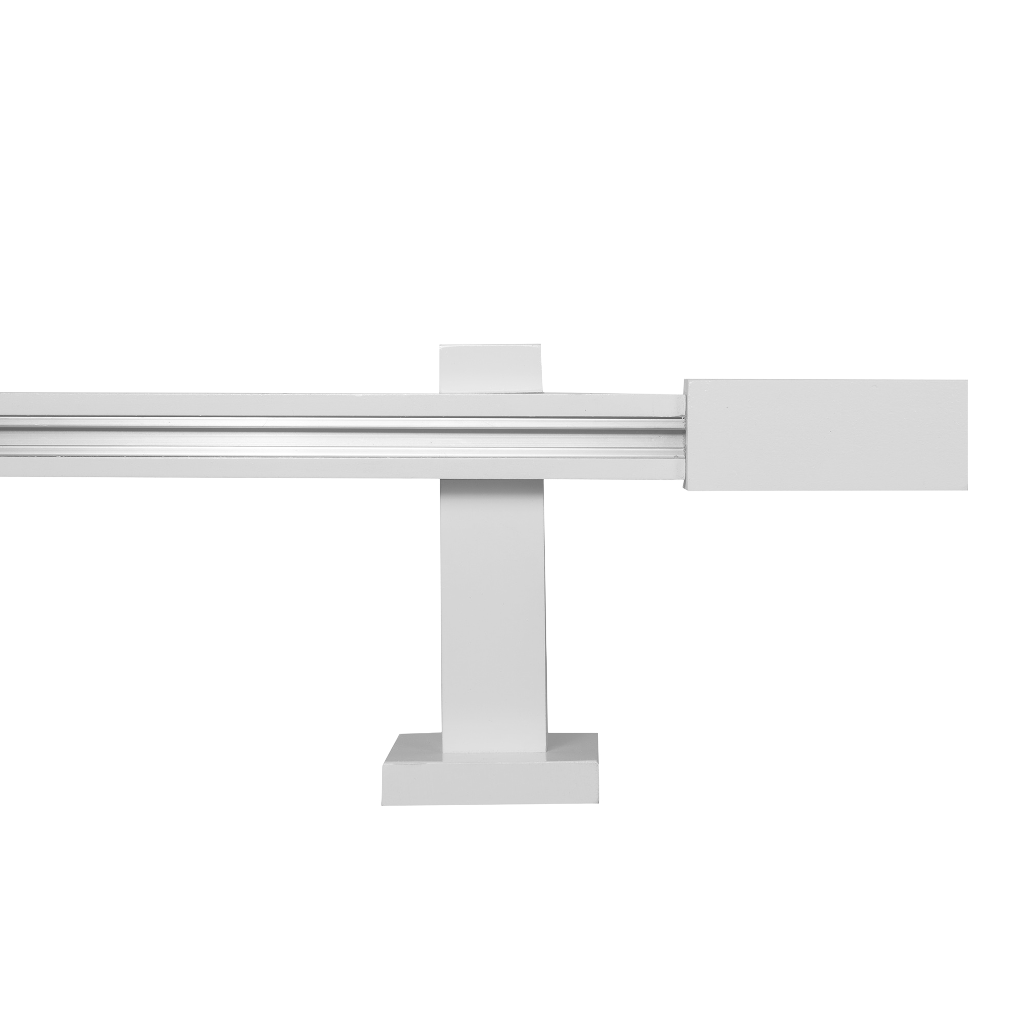 Prága egy alumíniumsínes profilkarnis alb Prága egy alumíniumsínes profilkarnis Fehér