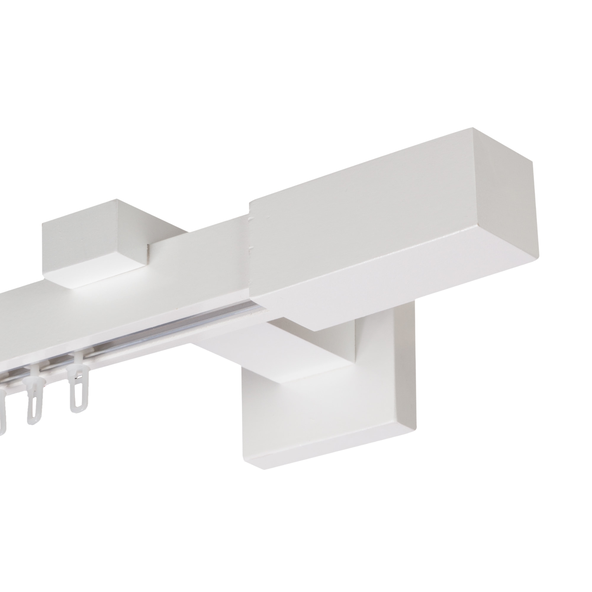 Prága egy alumíniumsínes profilkarnis alb Prága egy alumíniumsínes profilkarnis Fehér