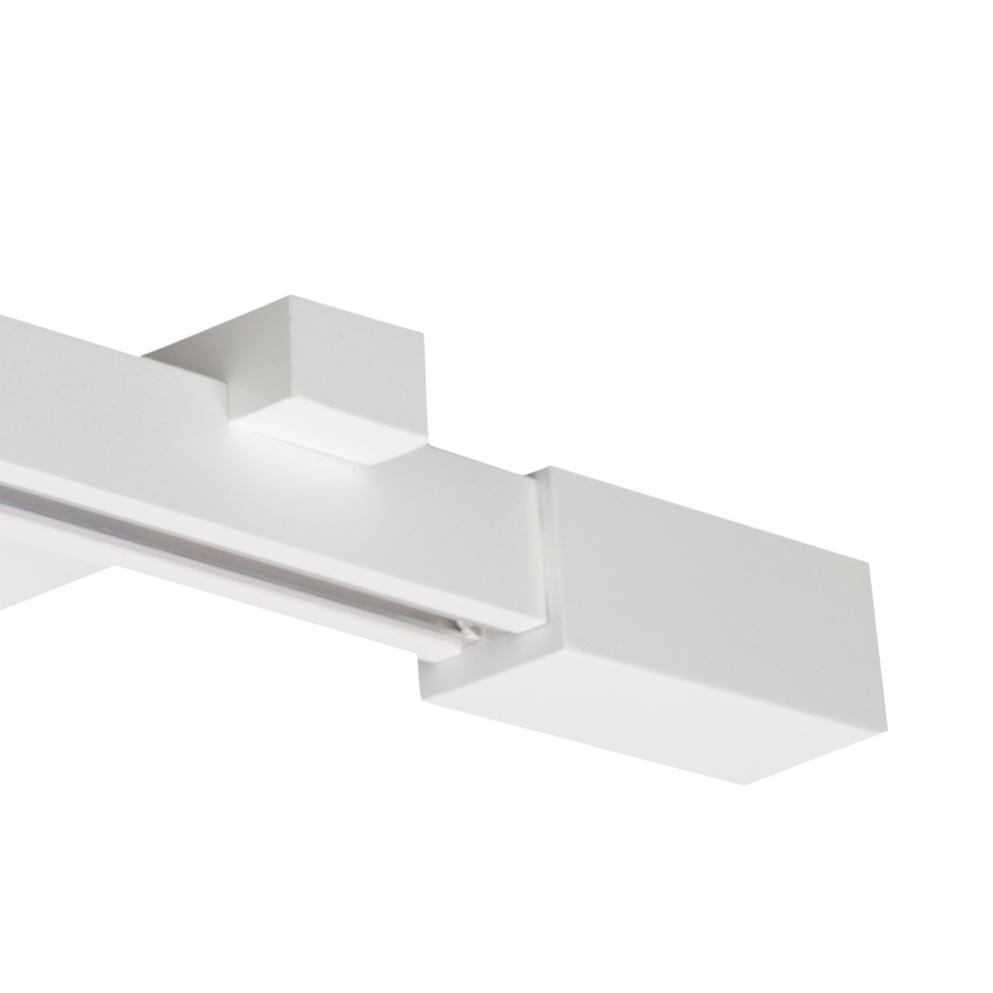 Prága egy alumíniumsínes profilkarnis alb Prága egy alumíniumsínes profilkarnis Fehér