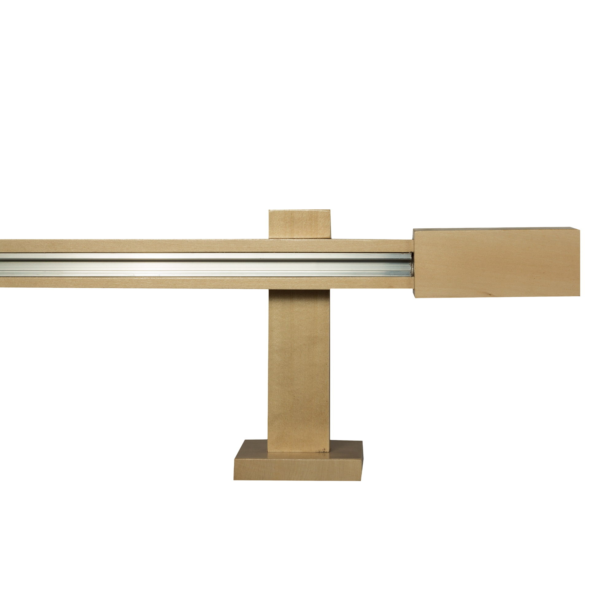 Prága egy alumíniumsínes profilkarnis natur Prága egy alumíniumsínes profilkarnis Natúr