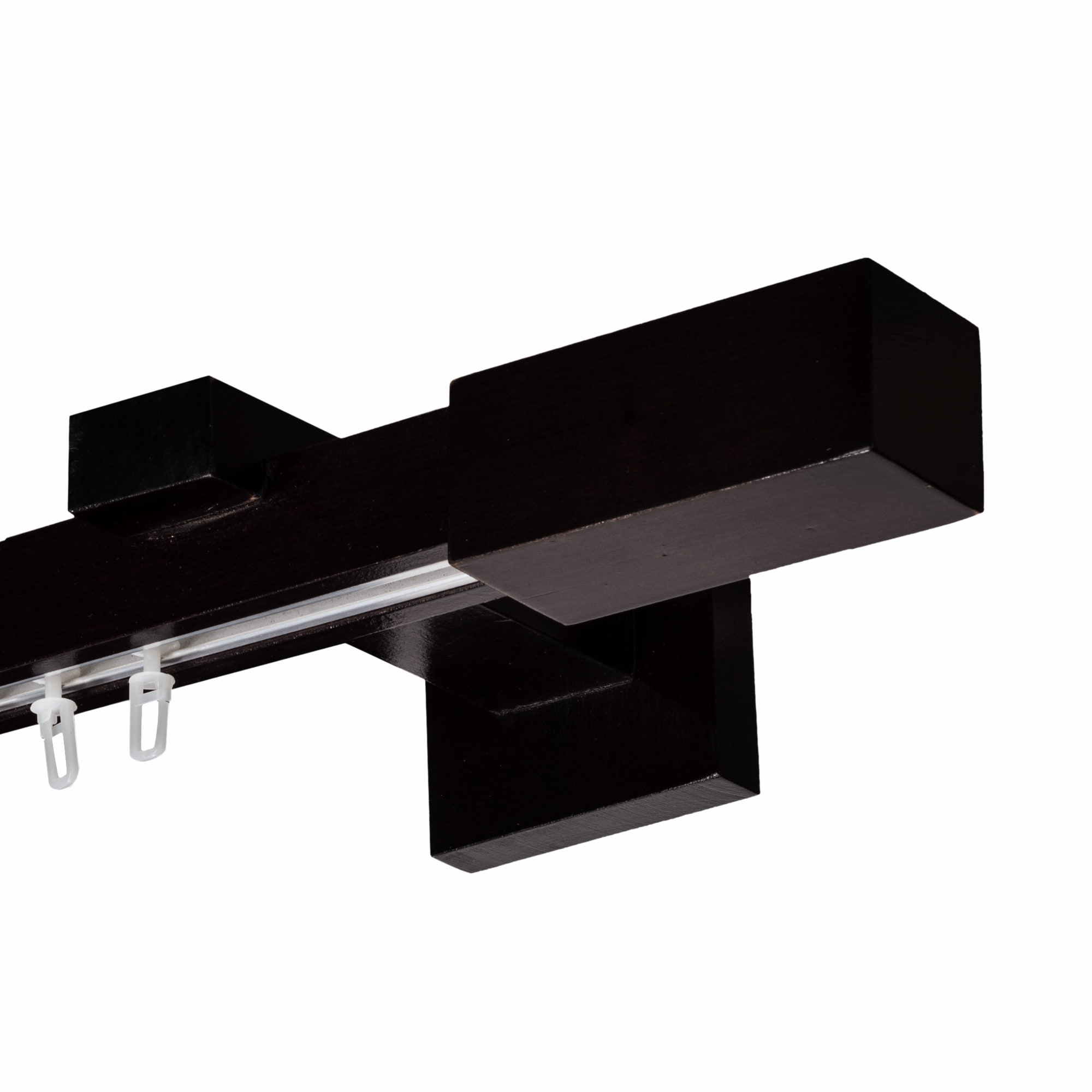 Prága egy alumíniumsínes profilkarnis negru Prága egy alumíniumsínes profilkarnis Fekete