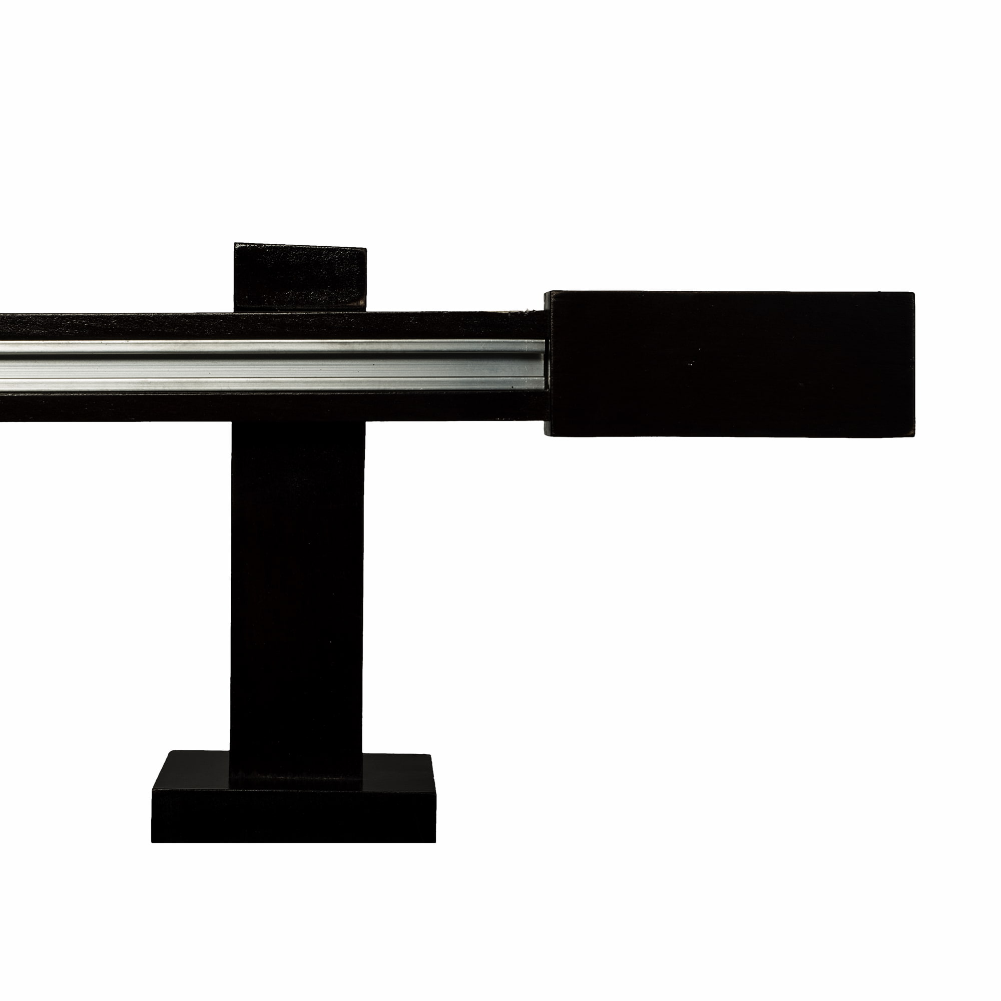 Prága egy alumíniumsínes profilkarnis negru Prága egy alumíniumsínes profilkarnis Fekete