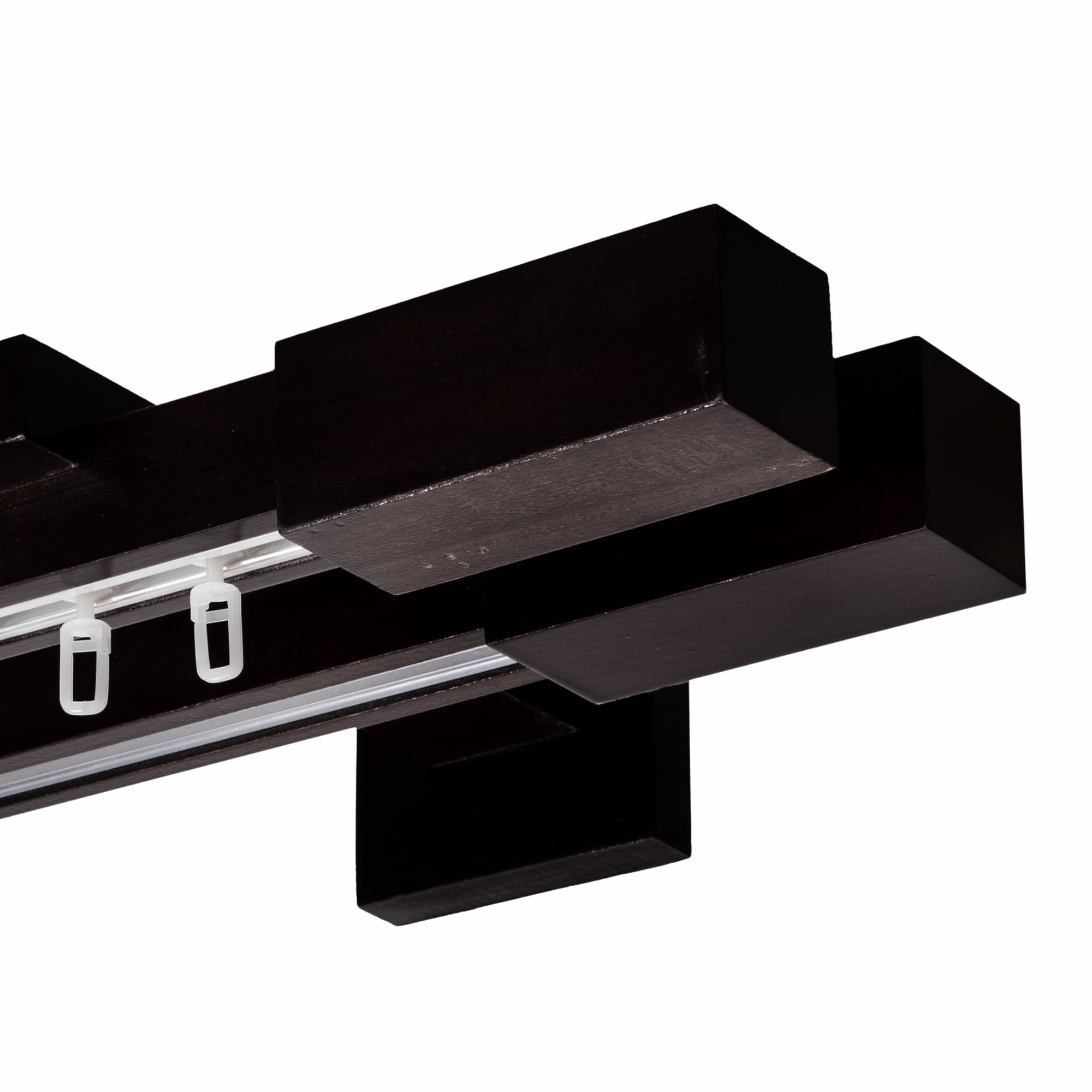 Prága két alumíniumsínes profilkarnis negru Prága két alumíniumsínes profilkarnis Fekete