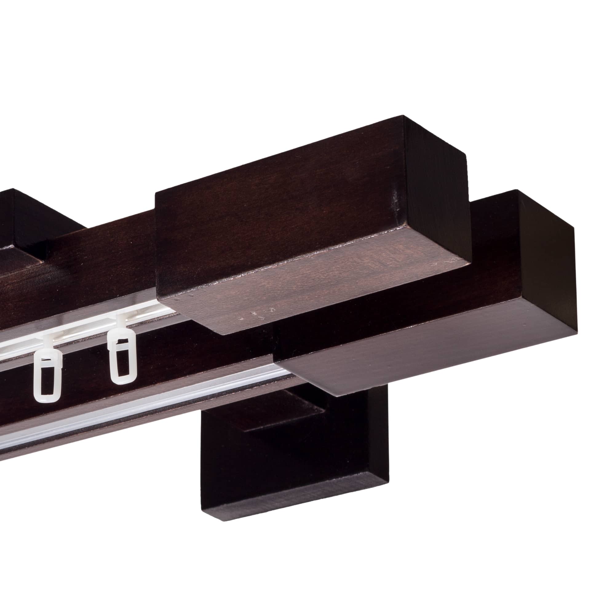 Prága két alumíniumsínes profilkarnis wenge Prága két alumíniumsínes profilkarnis Wenge