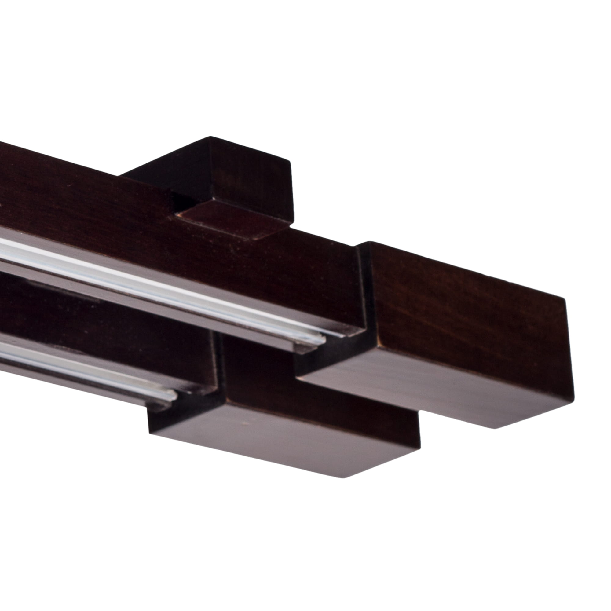 Prága két alumíniumsínes profilkarnis wenge Prága két alumíniumsínes profilkarnis Wenge