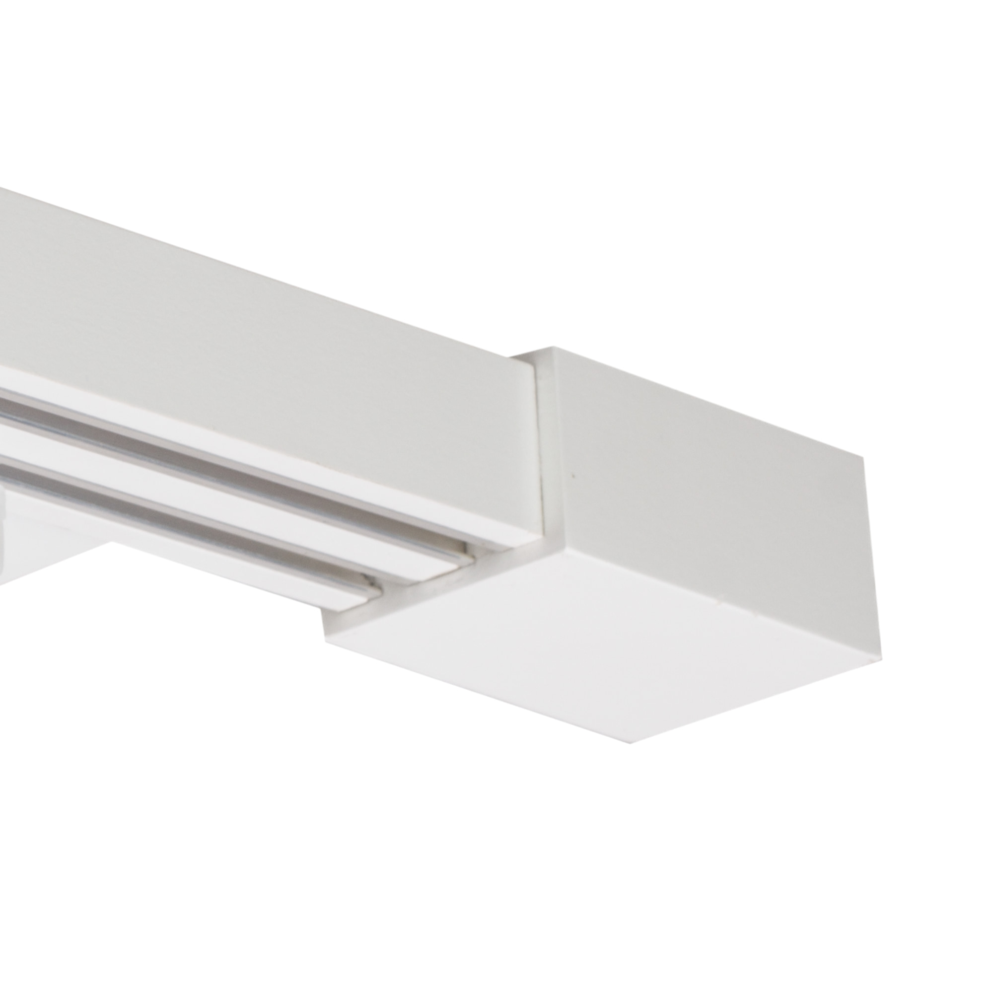 Róma két alumíniumsínes profilkarnis alb Róma két alumíniumsínes profilkarnis Fehér