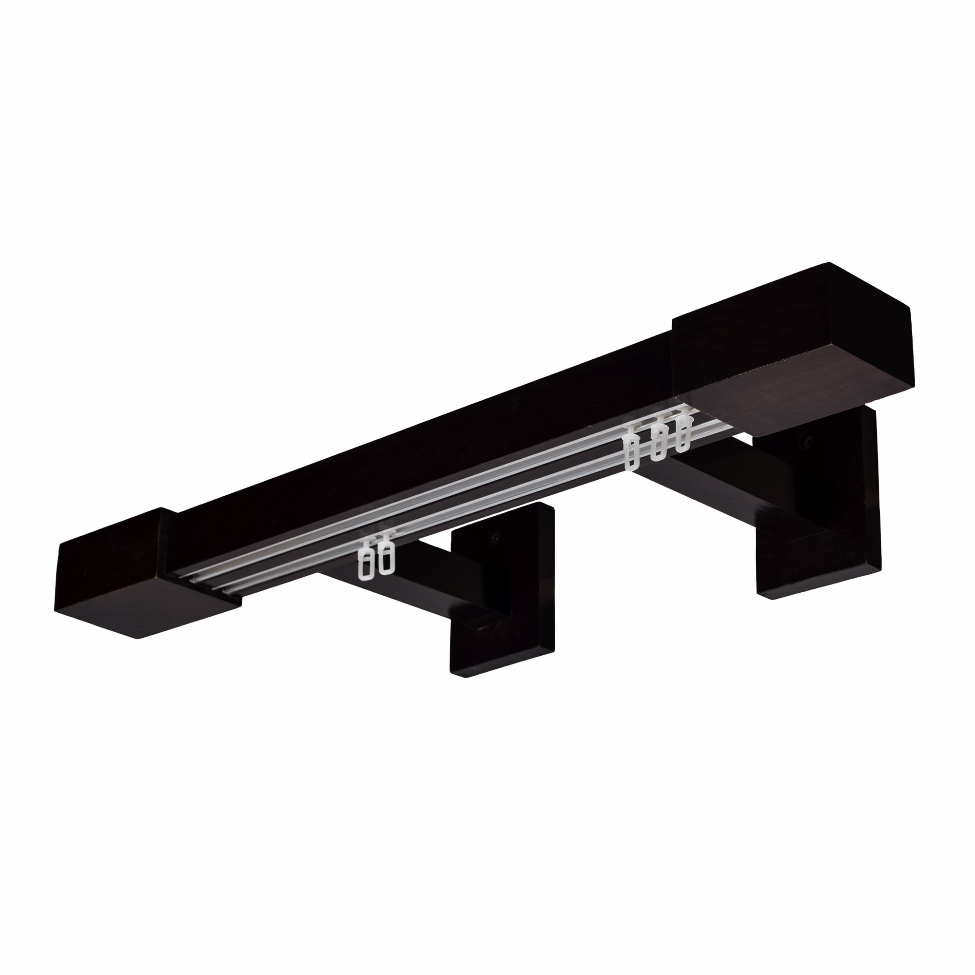 Róma két alumíniumsínes profilkarnis negru Róma két alumíniumsínes profilkarnis Fekete