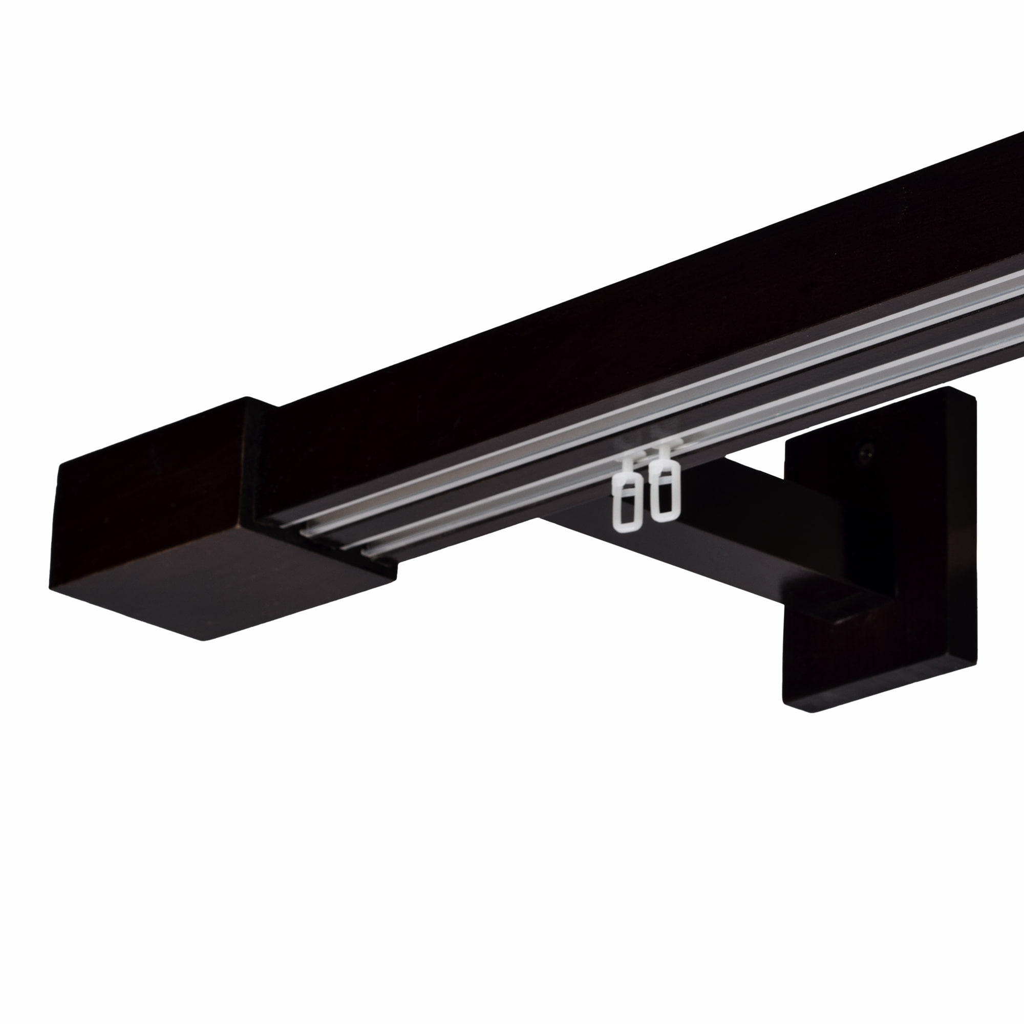 Róma két alumíniumsínes profilkarnis negru Róma két alumíniumsínes profilkarnis Fekete