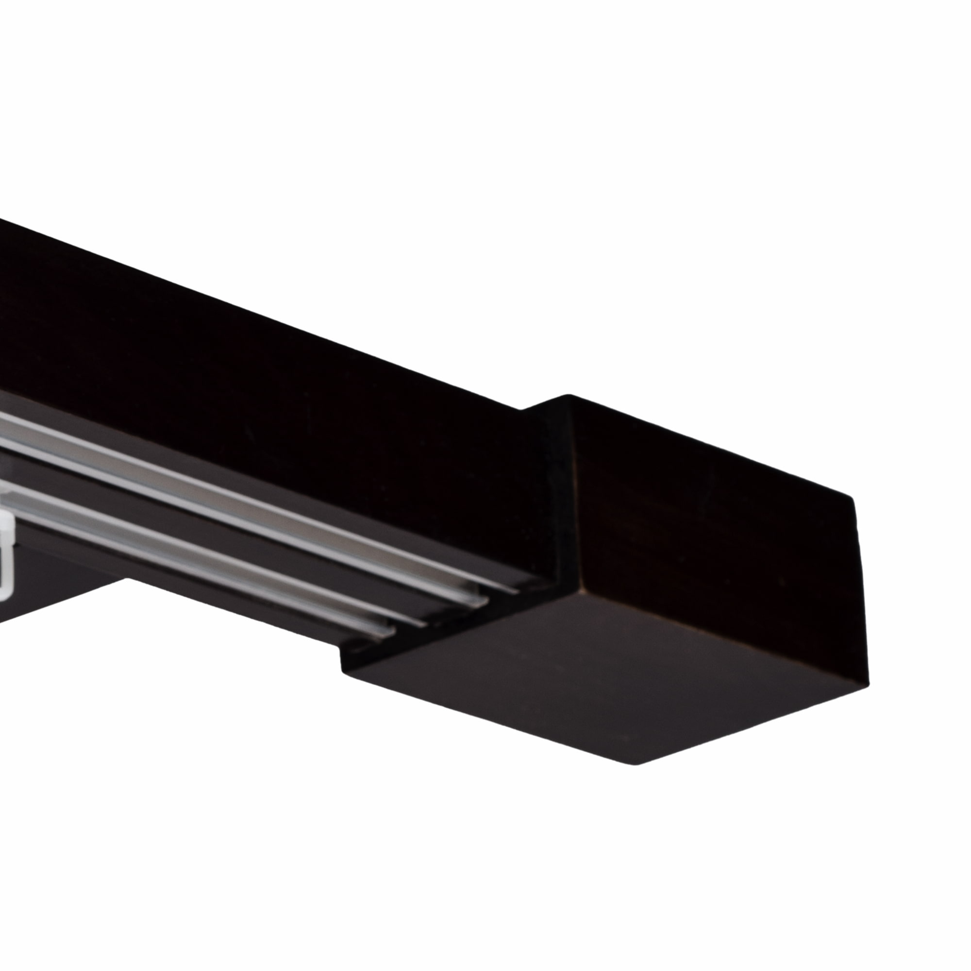 Róma két alumíniumsínes profilkarnis negru Róma két alumíniumsínes profilkarnis Fekete