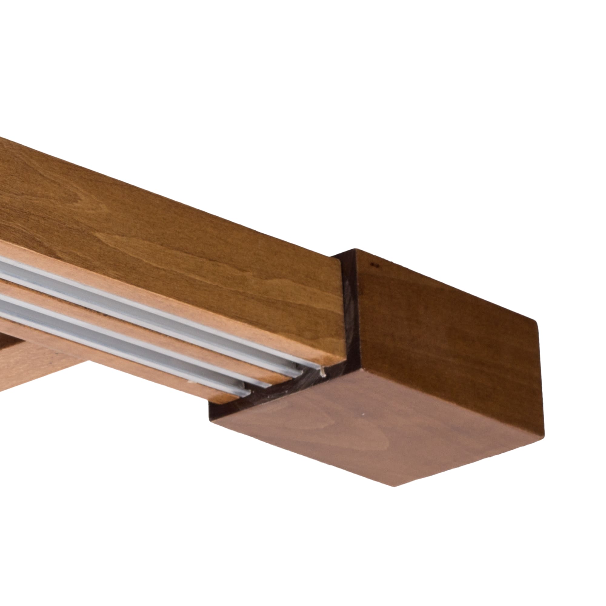 Róma két alumíniumsínes profilkarnis stejar Róma két alumíniumsínes profilkarnis Tölgy