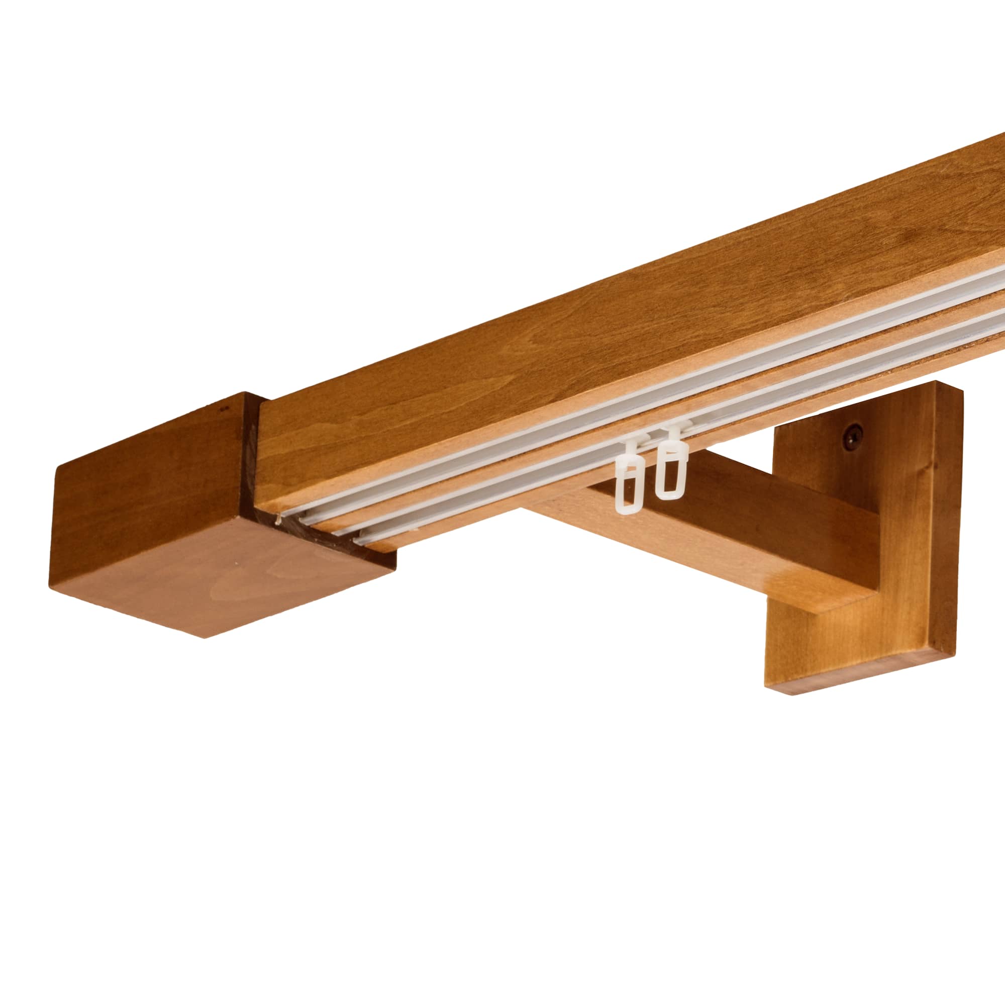 Róma két alumíniumsínes profilkarnis stejar_auriu Róma két alumíniumsínes profilkarnis Stejar_auriu