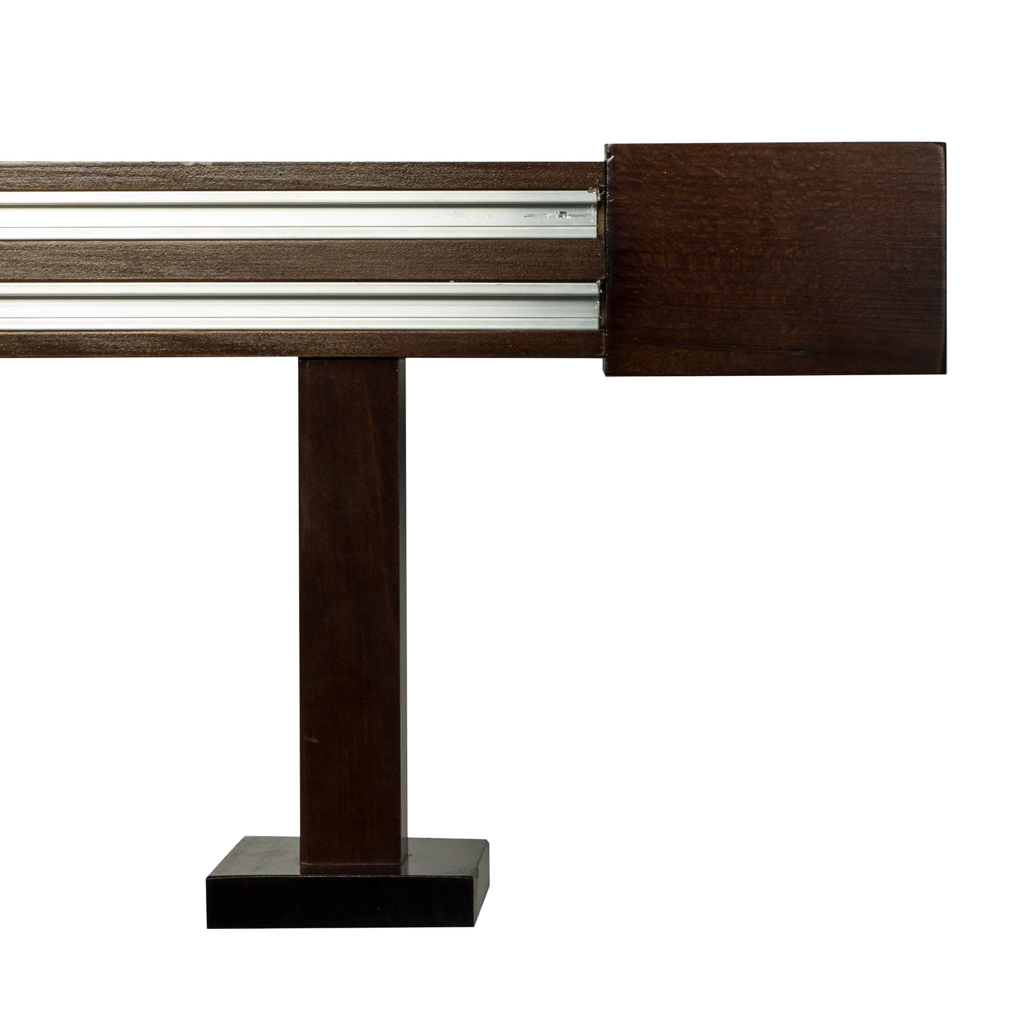 Róma két alumíniumsínes profilkarnis nuc Róma két alumíniumsínes profilkarnis Dió