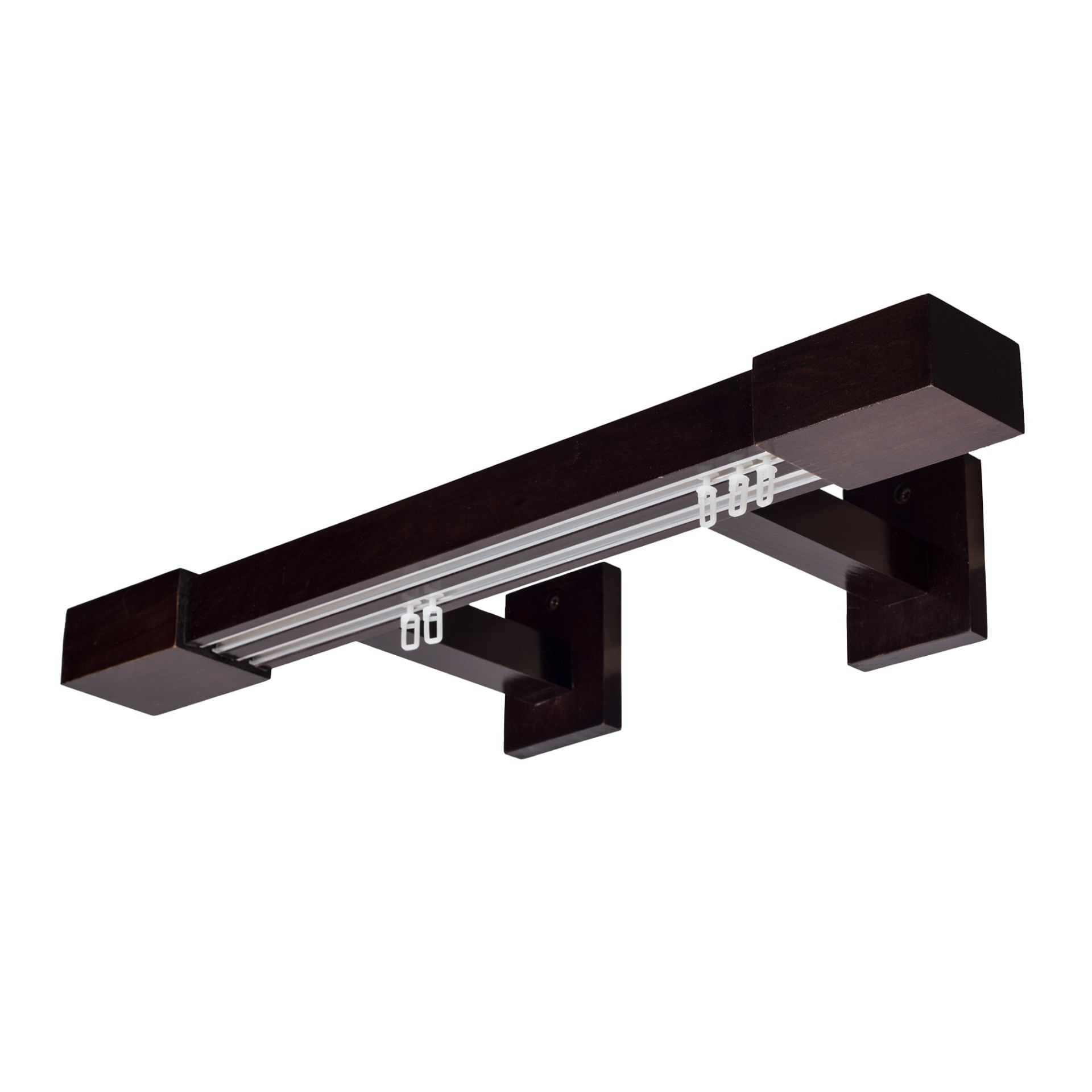 Róma két alumíniumsínes profilkarnis wenge Róma két alumíniumsínes profilkarnis Wenge