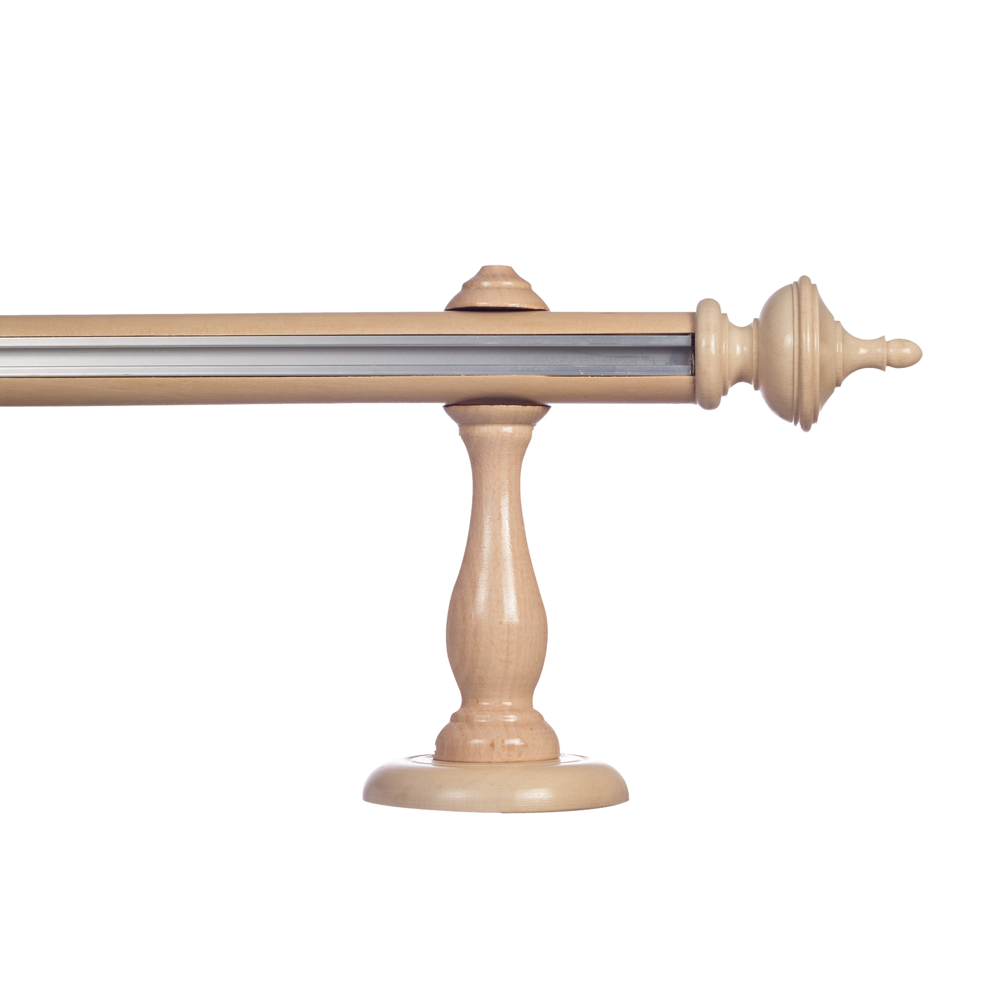 Saly egy alumíniumsínes fa rúdkarnis natur Saly egy alumíniumsínes fa rúdkarnis Natúr