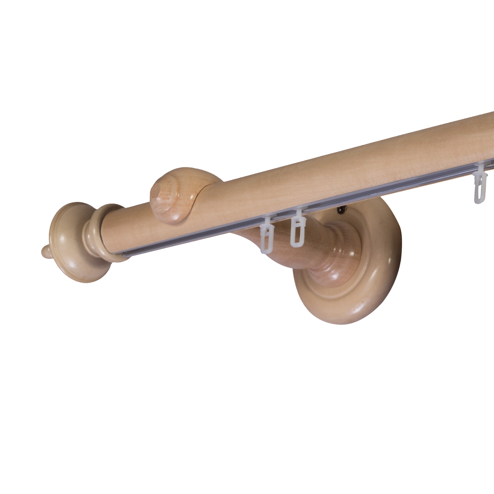 Saly egy alumíniumsínes fa rúdkarnis natur Saly egy alumíniumsínes fa rúdkarnis Natúr