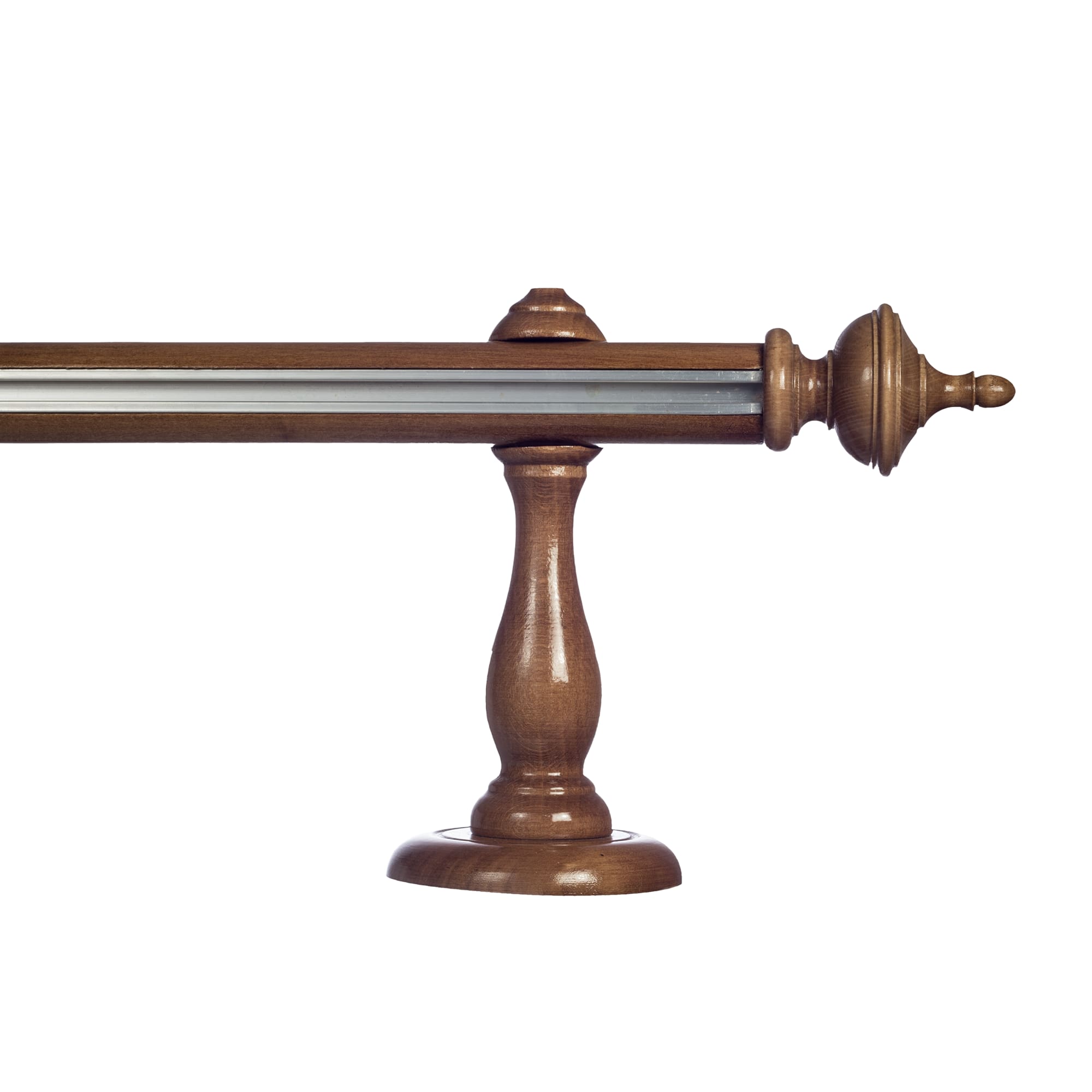 Saly egy alumíniumsínes fa rúdkarnis stejar Saly egy alumíniumsínes fa rúdkarnis Tölgy