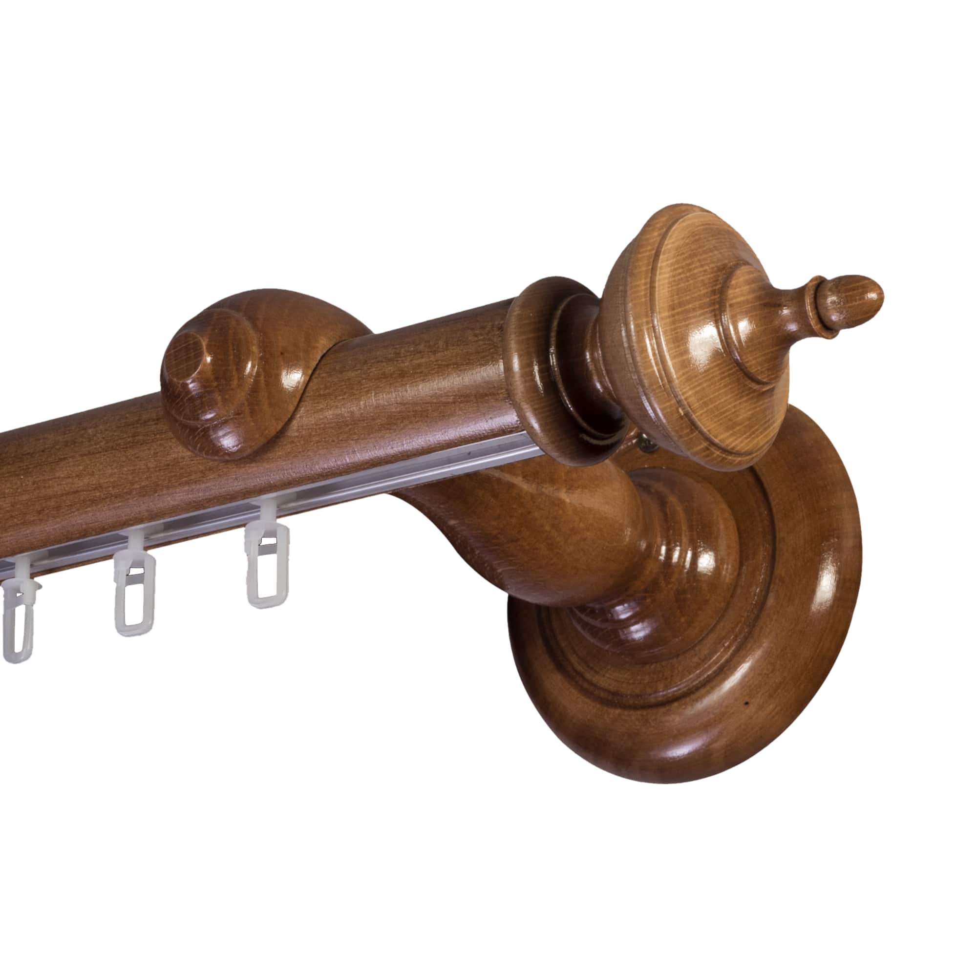 Saly egy alumíniumsínes fa rúdkarnis stejar Saly egy alumíniumsínes fa rúdkarnis Tölgy