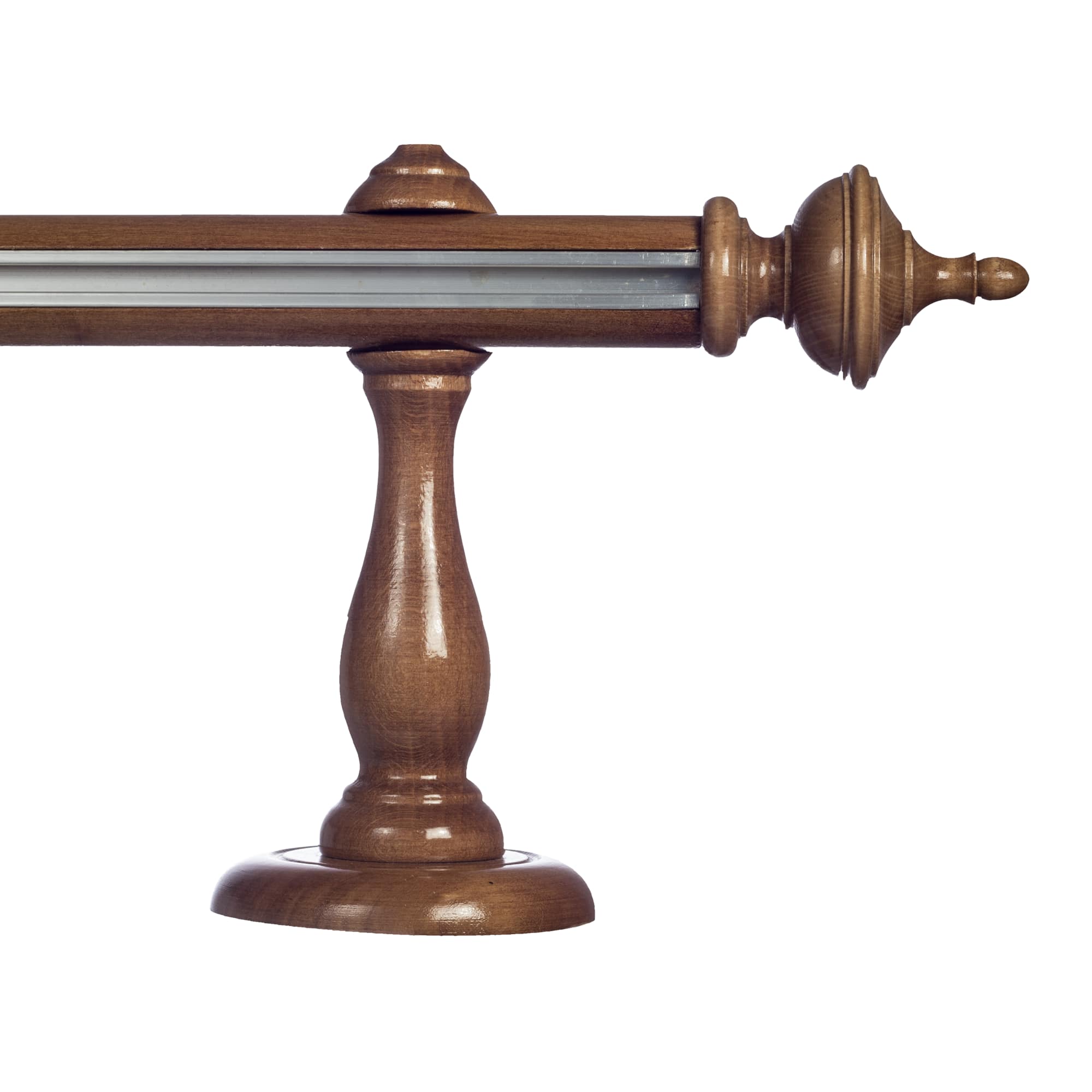 Saly egy alumíniumsínes fa rúdkarnis stejar Saly egy alumíniumsínes fa rúdkarnis Tölgy