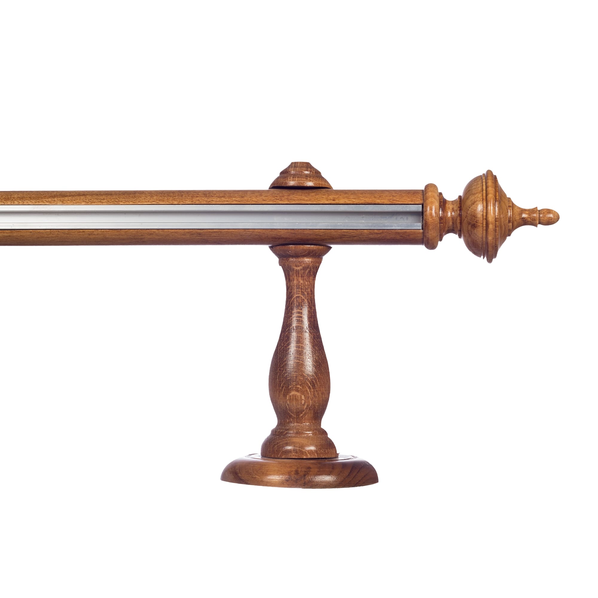 Saly egy alumíniumsínes fa rúdkarnis stejar_auriu Saly egy alumíniumsínes fa rúdkarnis Stejar_auriu