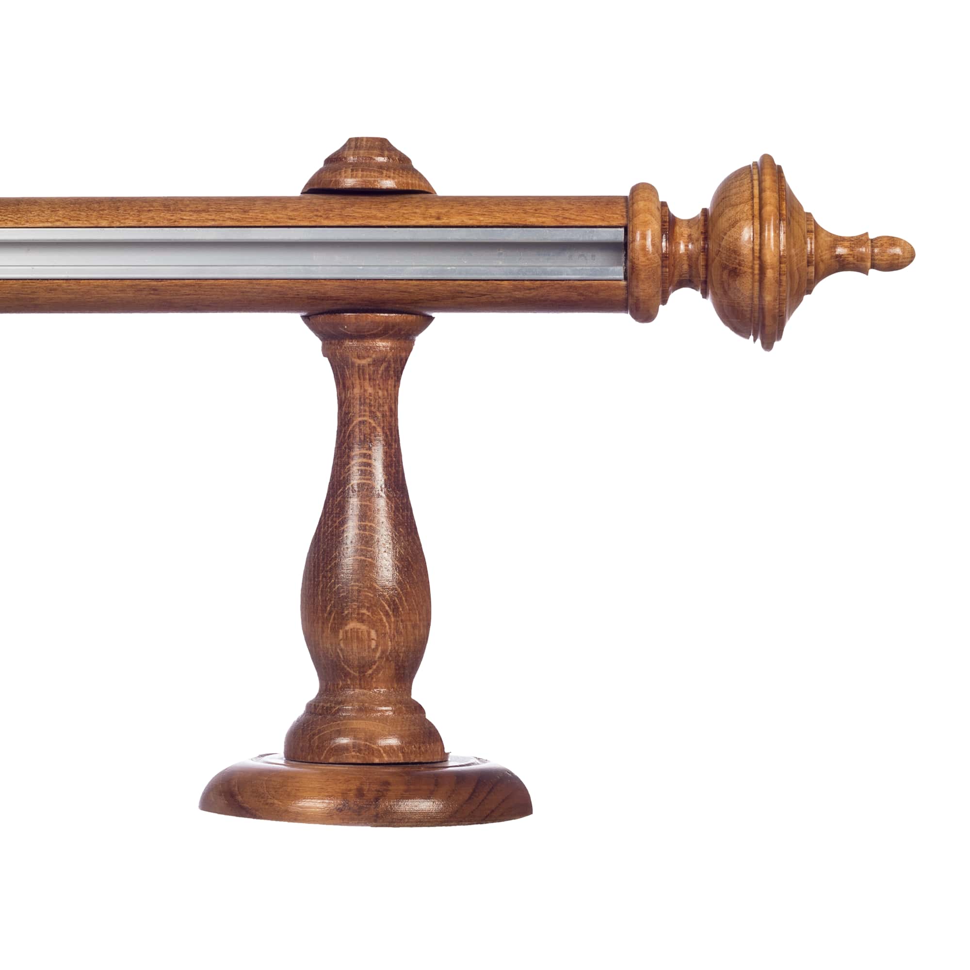 Saly egy alumíniumsínes fa rúdkarnis stejar_auriu Saly egy alumíniumsínes fa rúdkarnis Stejar_auriu