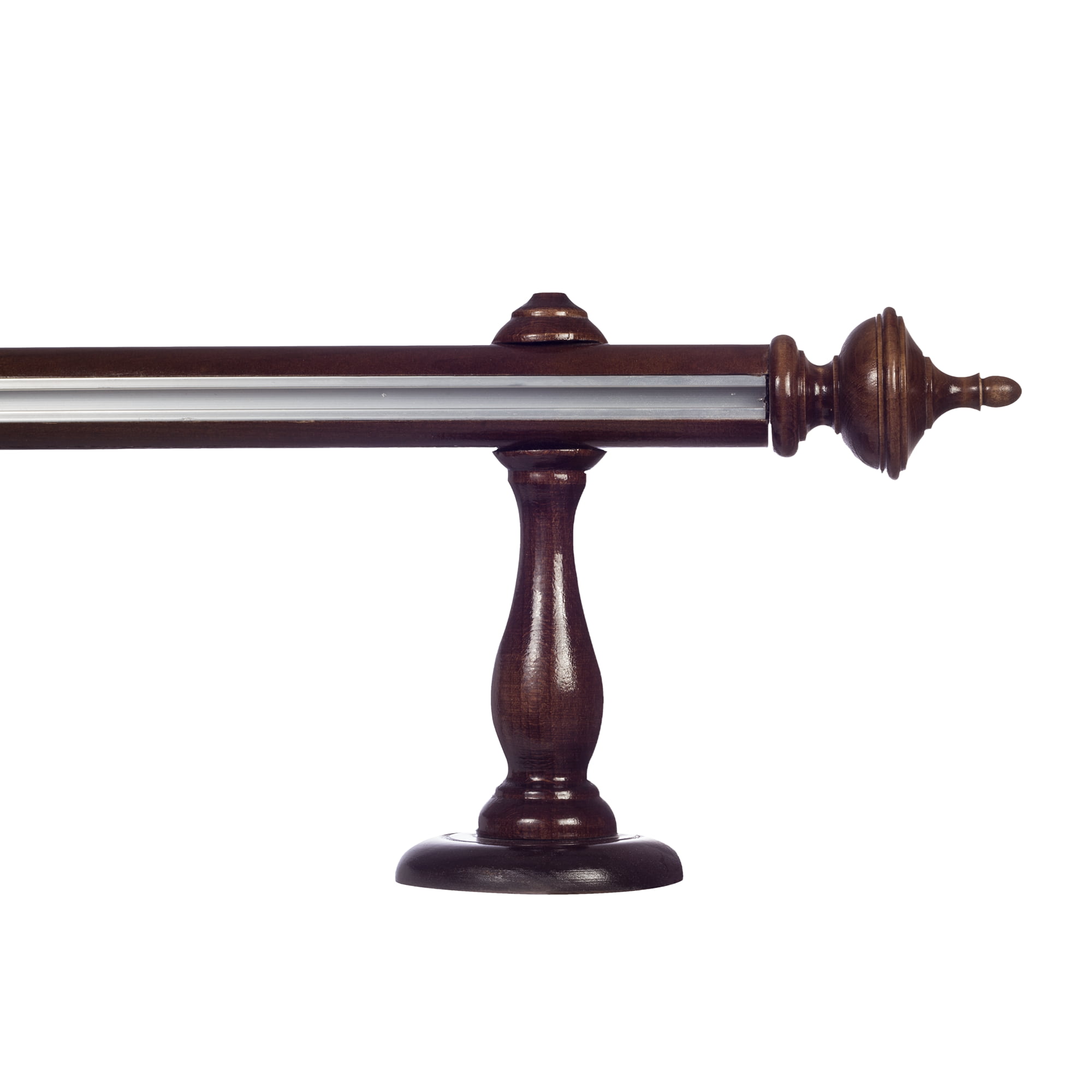 Saly egy alumíniumsínes fa rúdkarnis nuc Saly egy alumíniumsínes fa rúdkarnis Dió