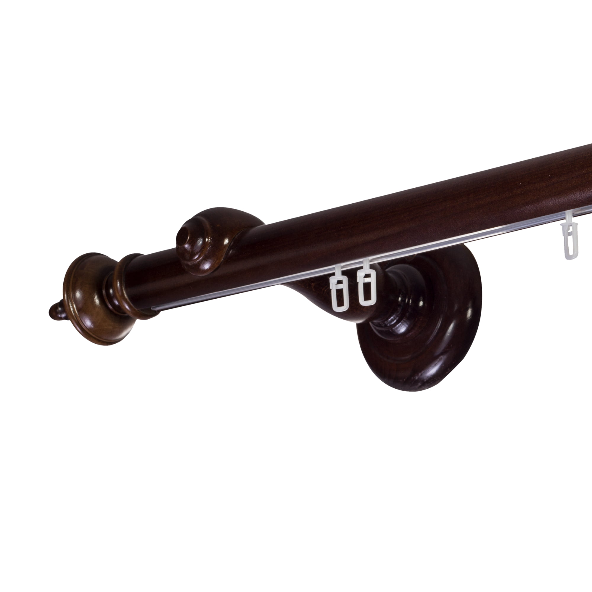 Saly egy alumíniumsínes fa rúdkarnis nuc Saly egy alumíniumsínes fa rúdkarnis Dió