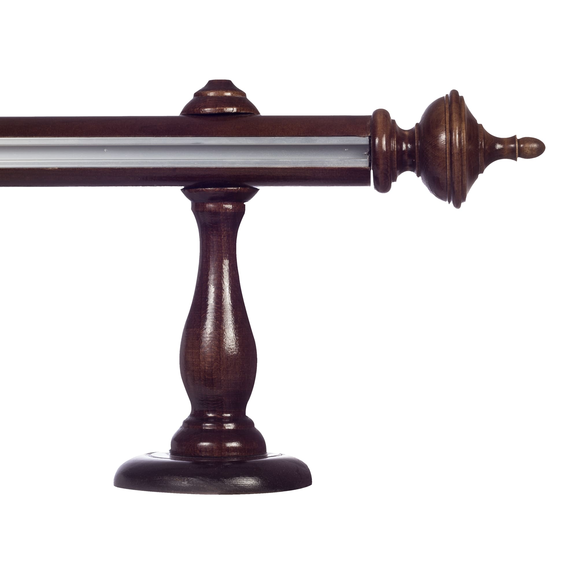 Saly egy alumíniumsínes fa rúdkarnis nuc Saly egy alumíniumsínes fa rúdkarnis Dió