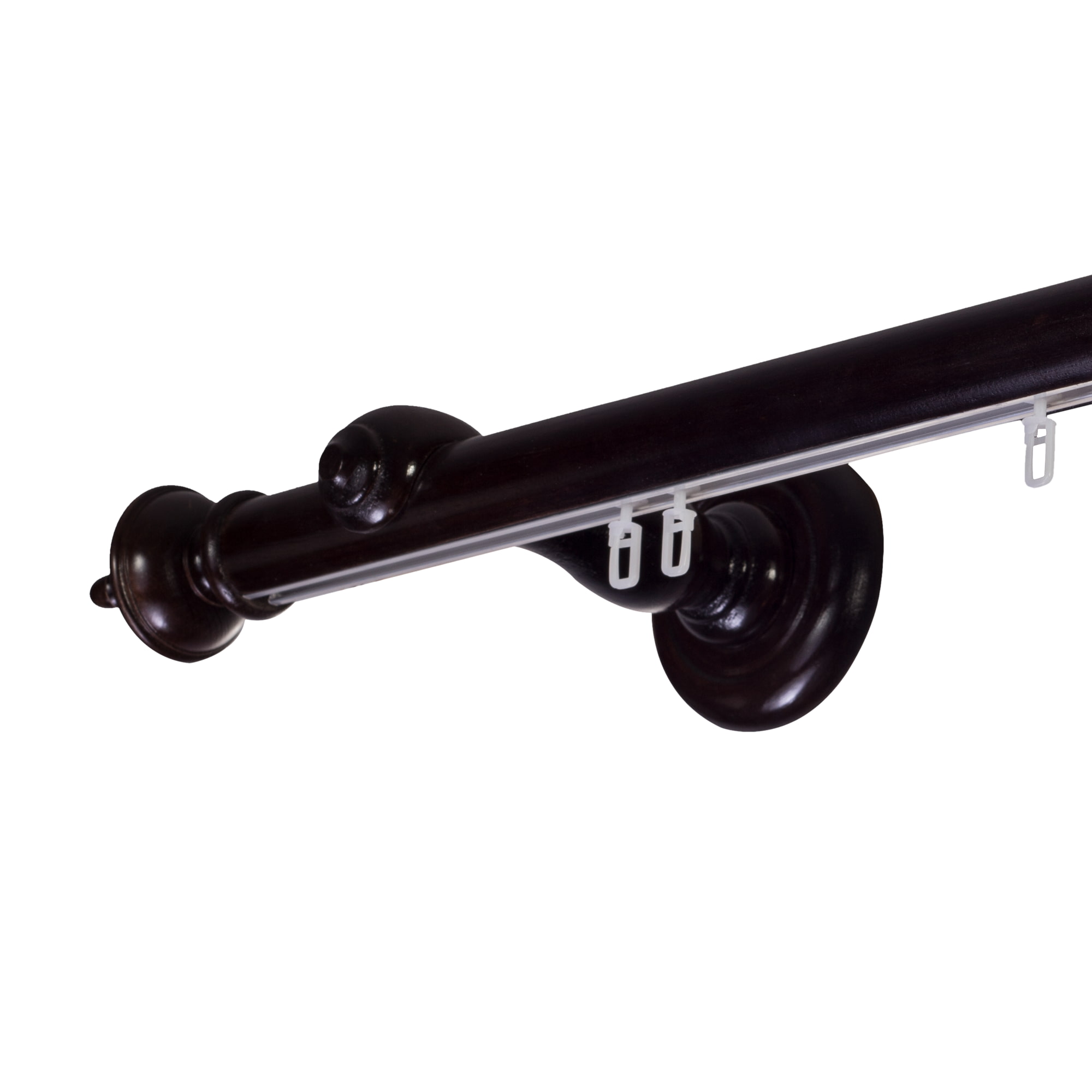 Saly egy alumíniumsínes fa rúdkarnis wenge Saly egy alumíniumsínes fa rúdkarnis Wenge