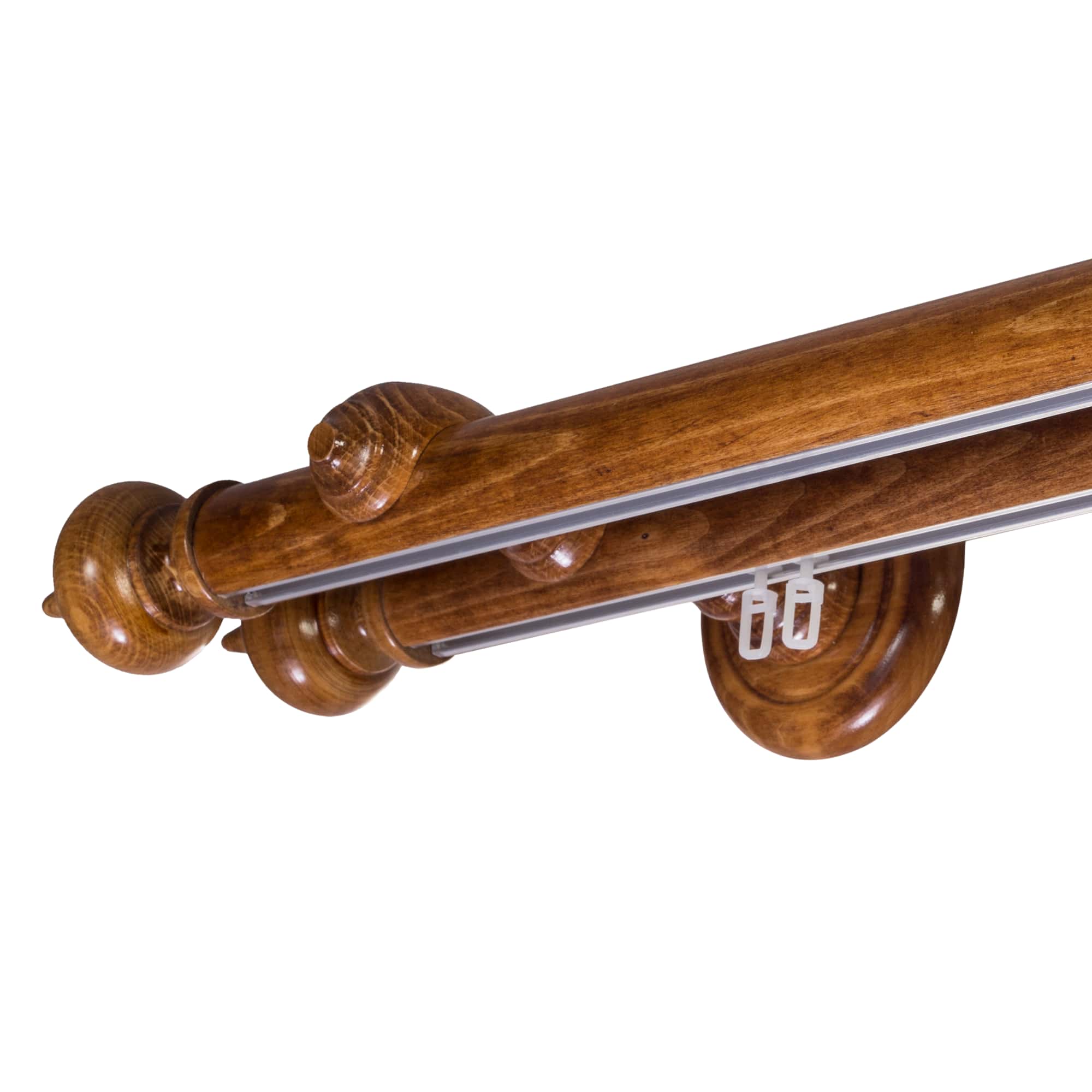 Saly két alumíniumsínes fa rúdkarnis stejar_auriu Saly két alumíniumsínes fa rúdkarnis Stejar_auriu