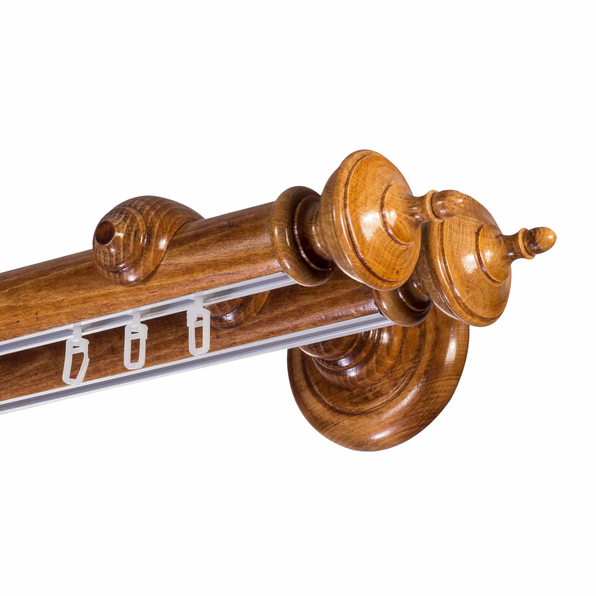 Saly két alumíniumsínes fa rúdkarnis stejar_auriu Saly két alumíniumsínes fa rúdkarnis Stejar_auriu