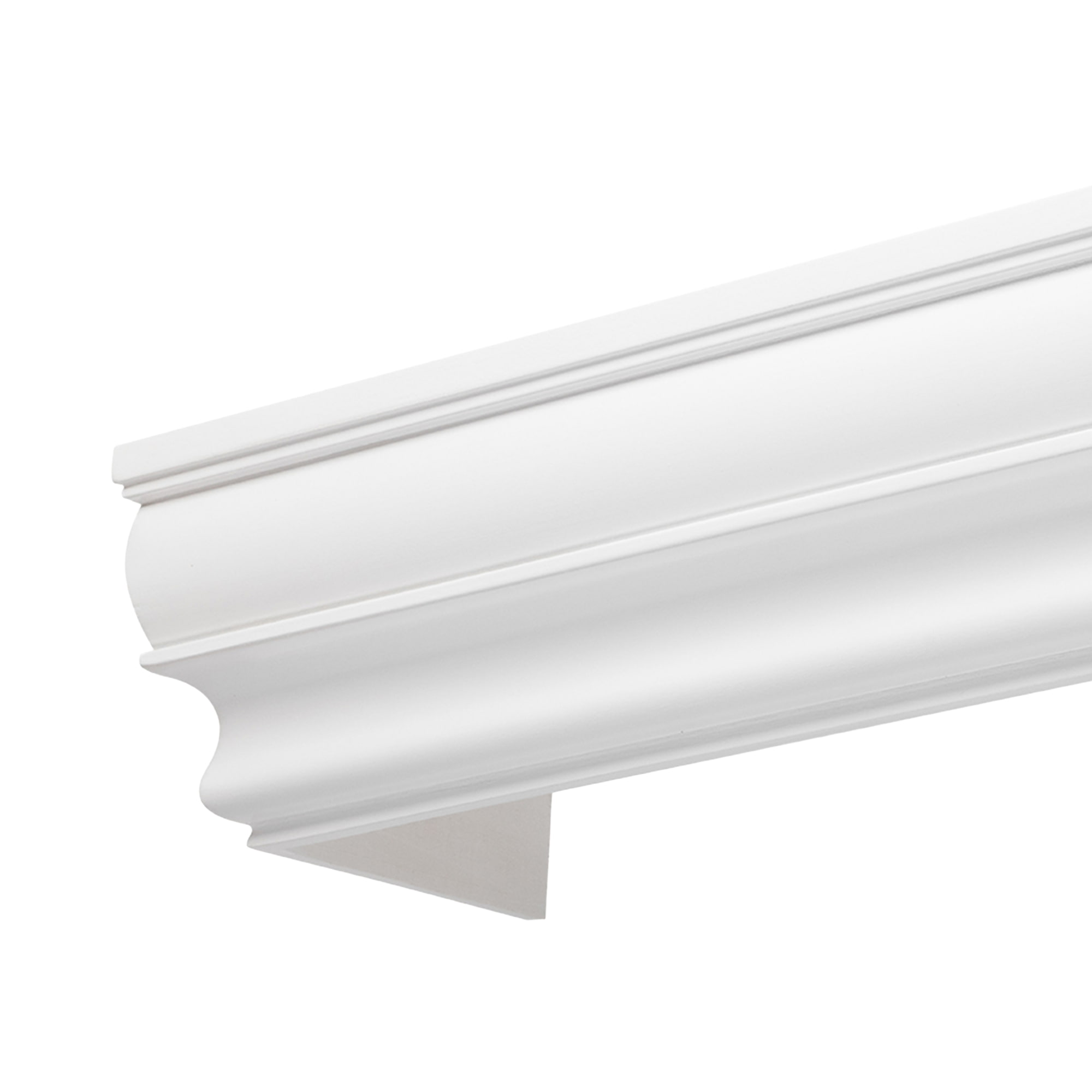 Firenze fa előlapos függönykarnis alb Firenze fa előlapos függönykarnis Fehér