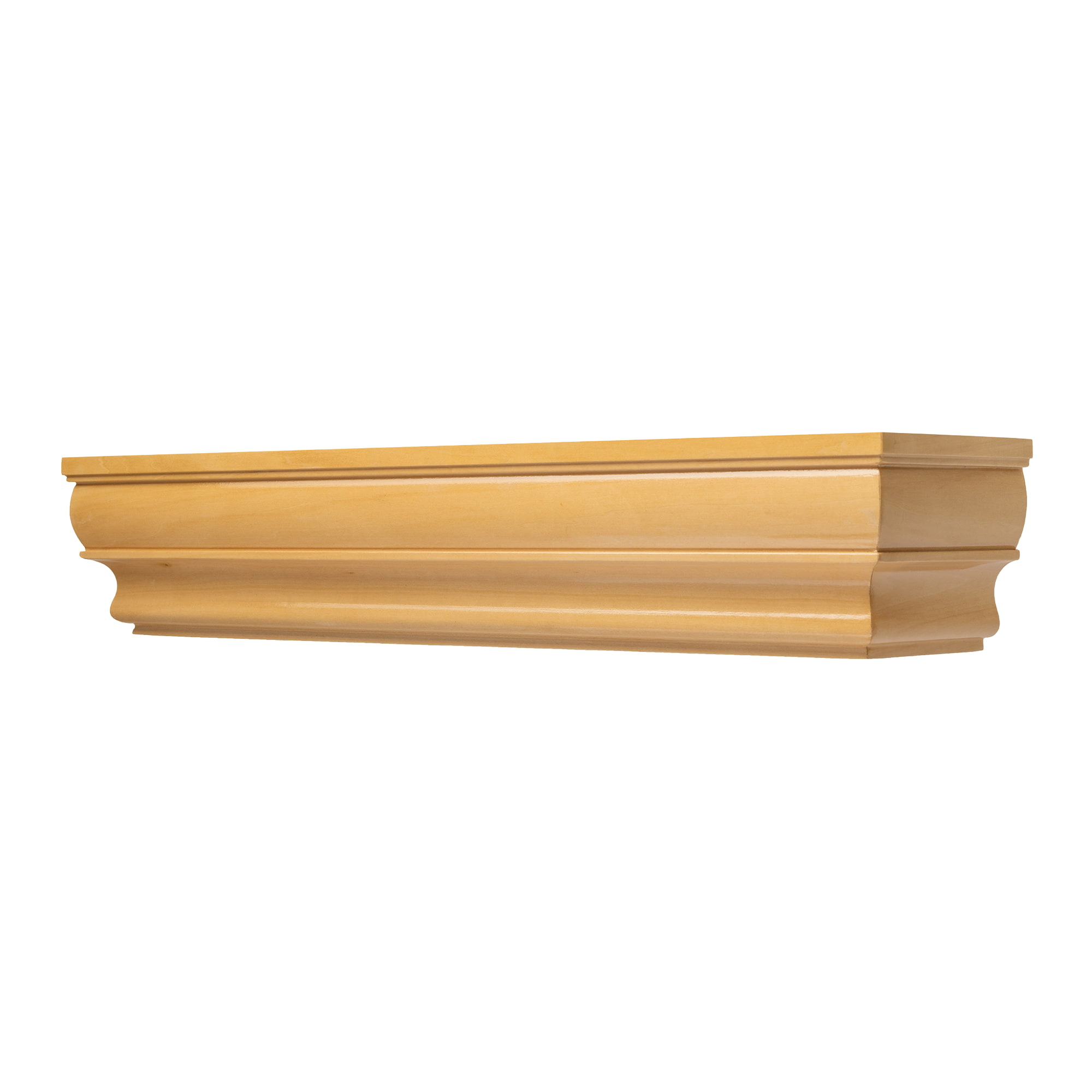 Firenze fa előlapos függönykarnis natur Firenze fa előlapos függönykarnis Natúr