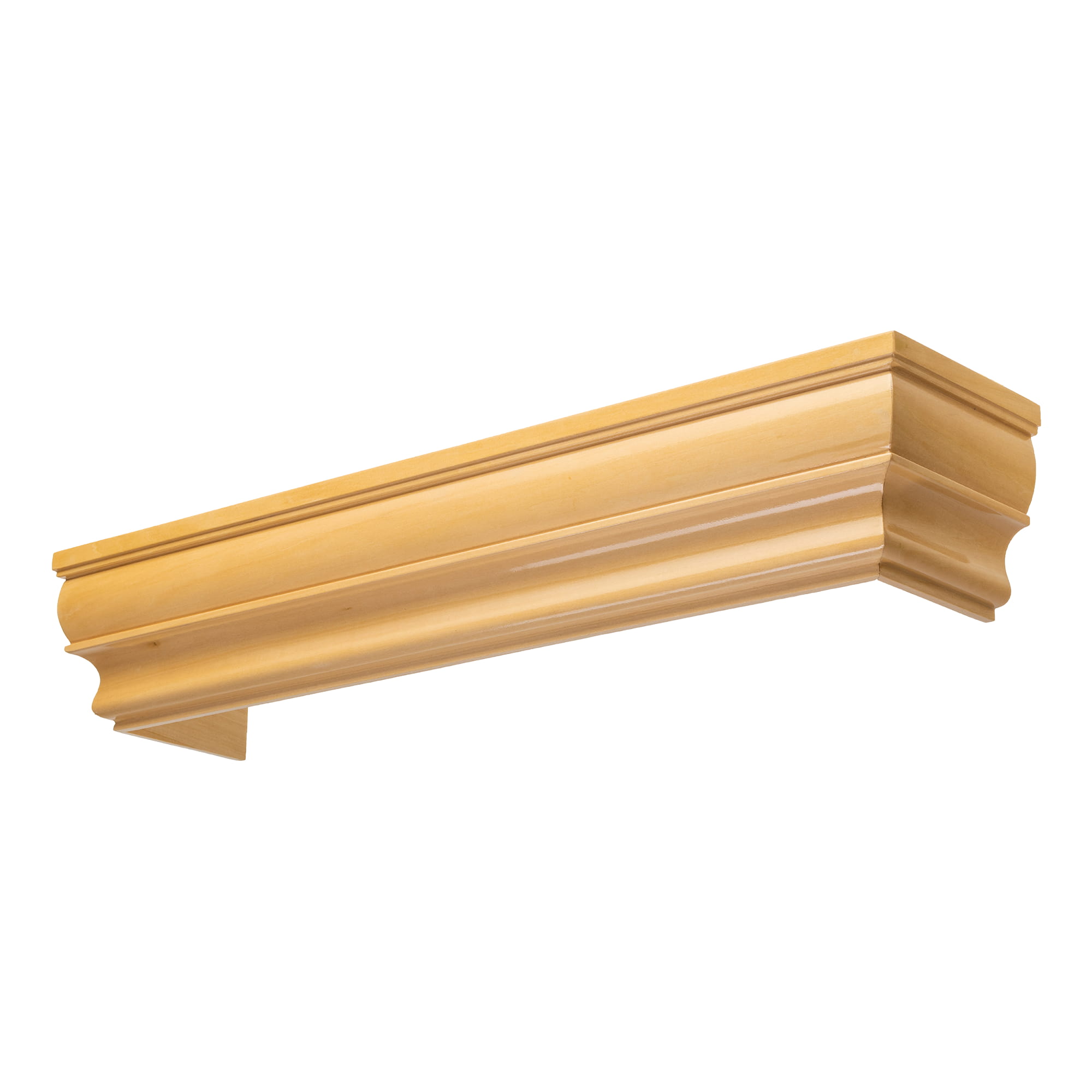 Firenze fa előlapos függönykarnis natur Firenze fa előlapos függönykarnis Natúr