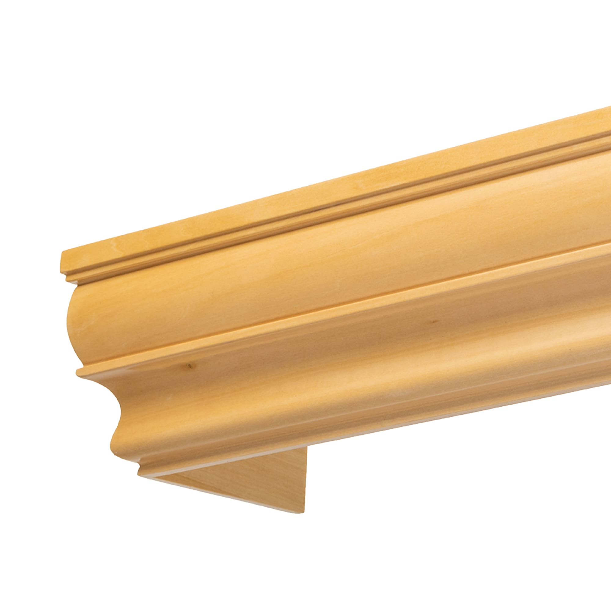 Firenze fa előlapos függönykarnis natur Firenze fa előlapos függönykarnis Natúr