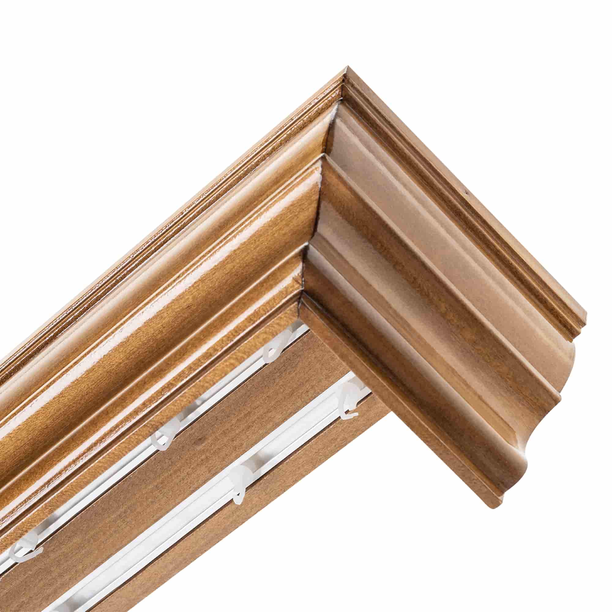 Firenze fa előlapos függönykarnis stejar Firenze fa előlapos függönykarnis Tölgy