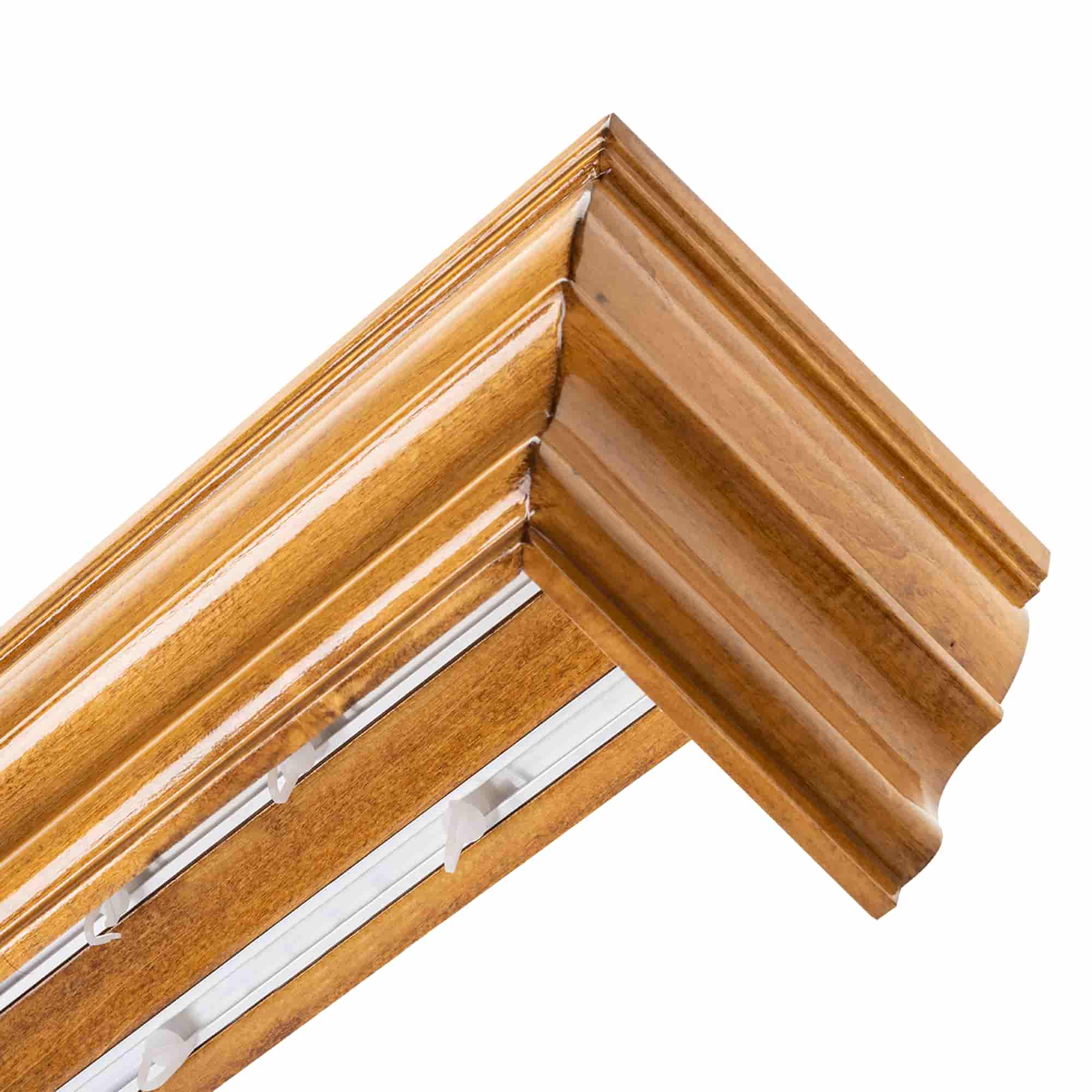 Firenze fa előlapos függönykarnis stejar_auriu Firenze fa előlapos függönykarnis Stejar_auriu