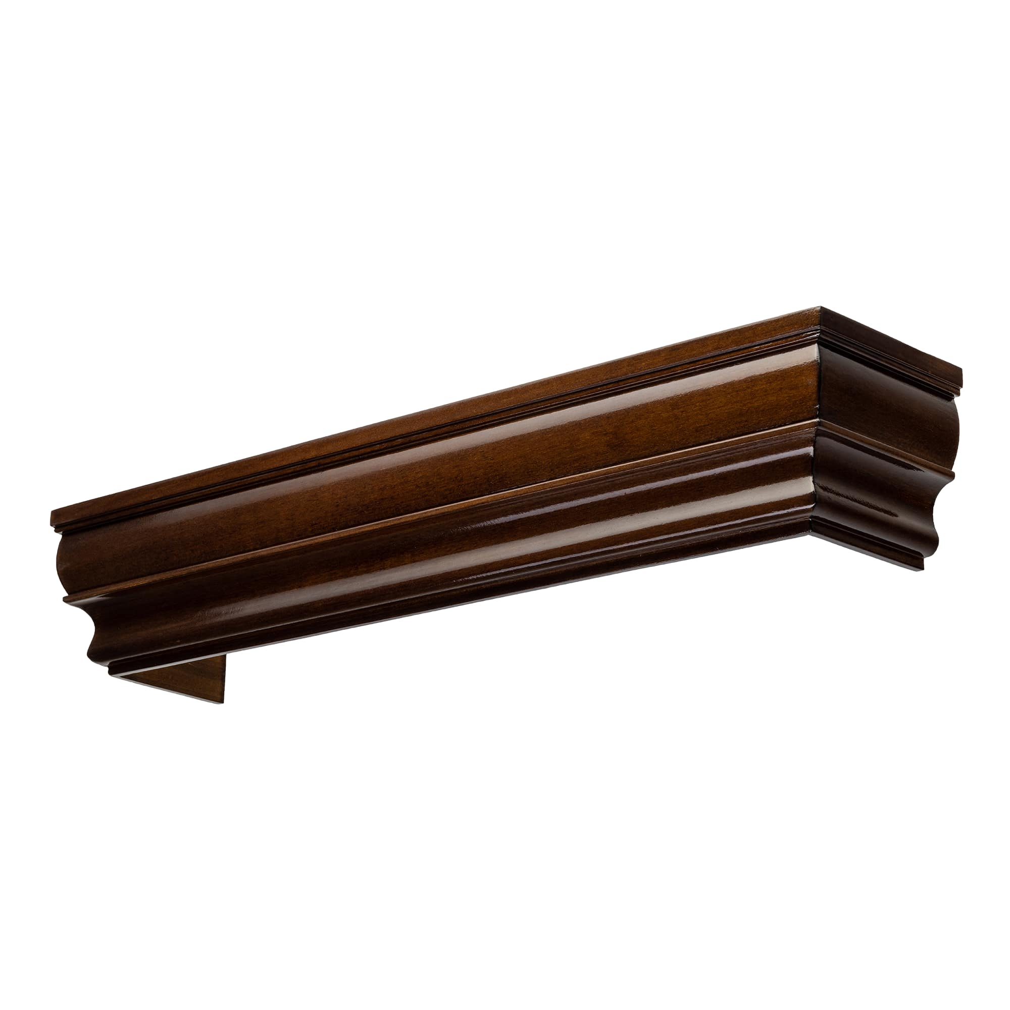 Firenze fa előlapos függönykarnis nuc Firenze fa előlapos függönykarnis Dió