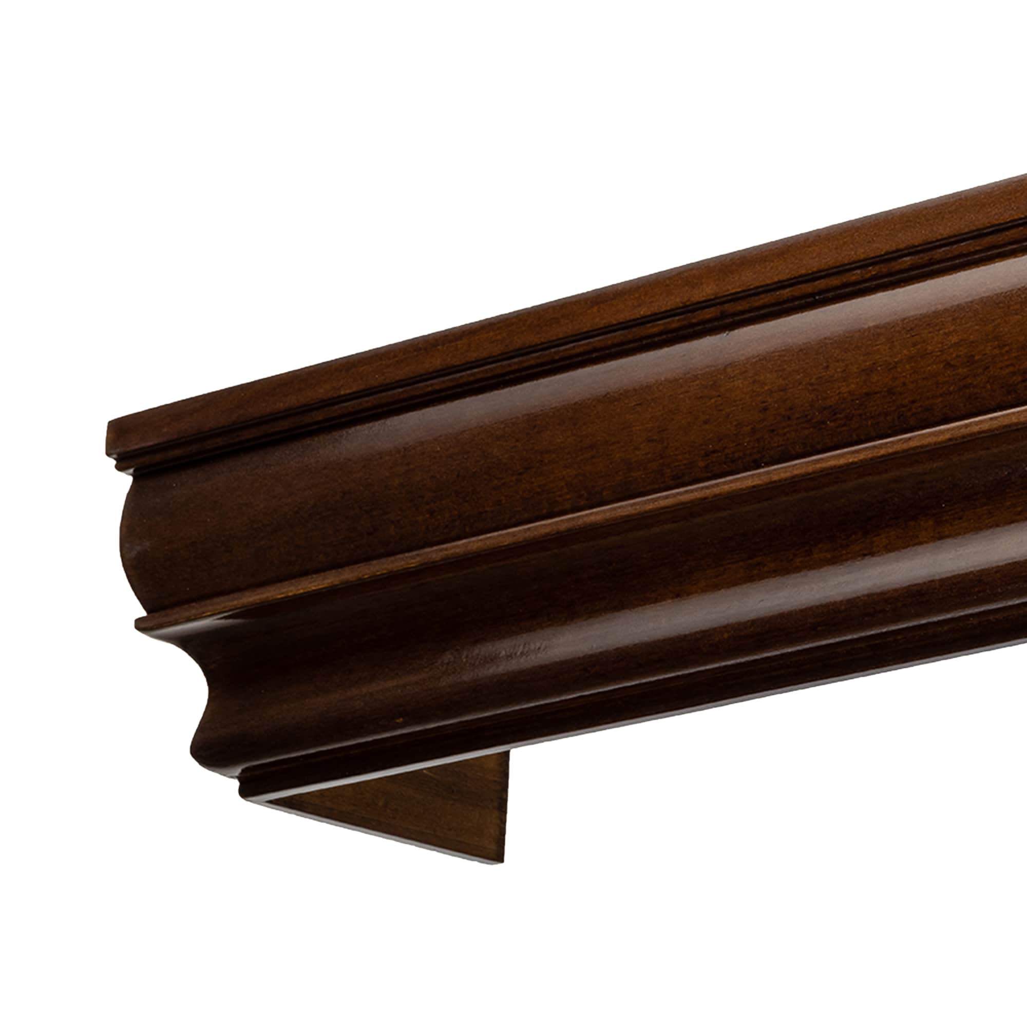 Firenze fa előlapos függönykarnis nuc Firenze fa előlapos függönykarnis Dió